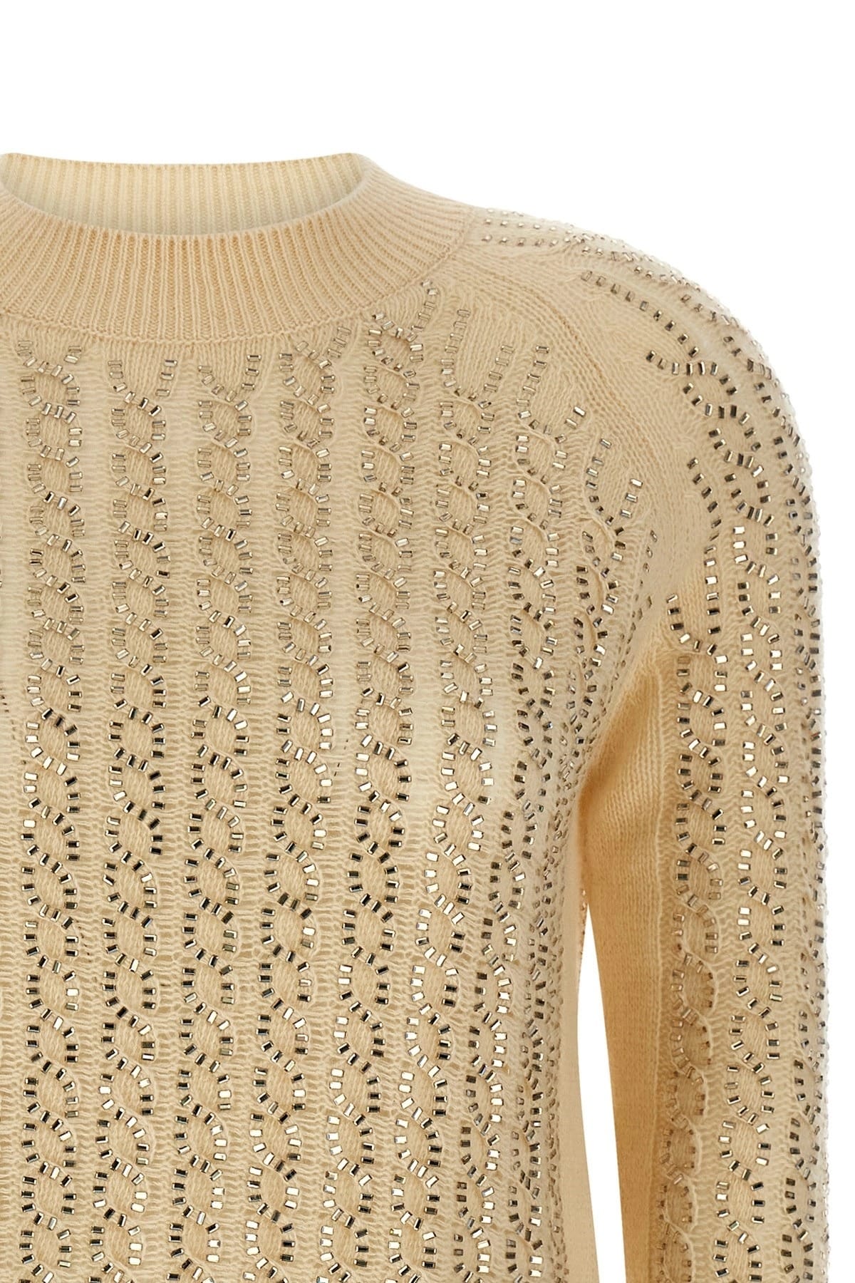 Ermanno Scervino Ermanno Scervino Baguette Studded Sweater