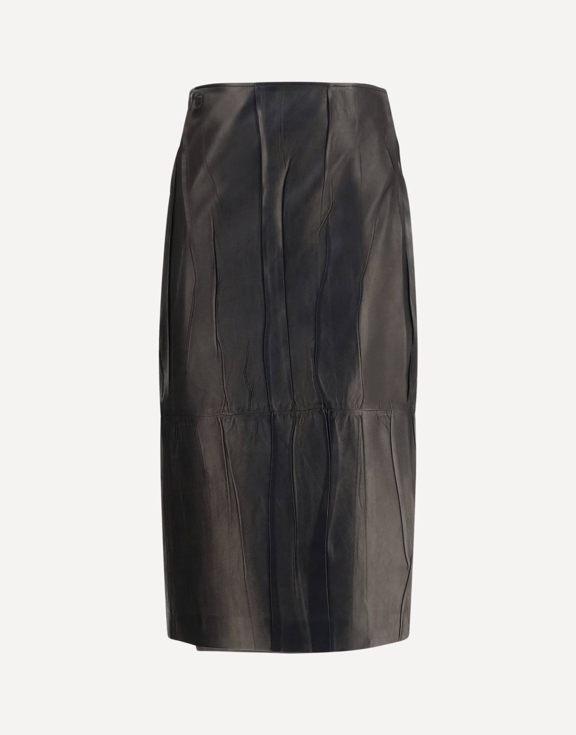 Ermanno Scervino Midi Leather Skirt