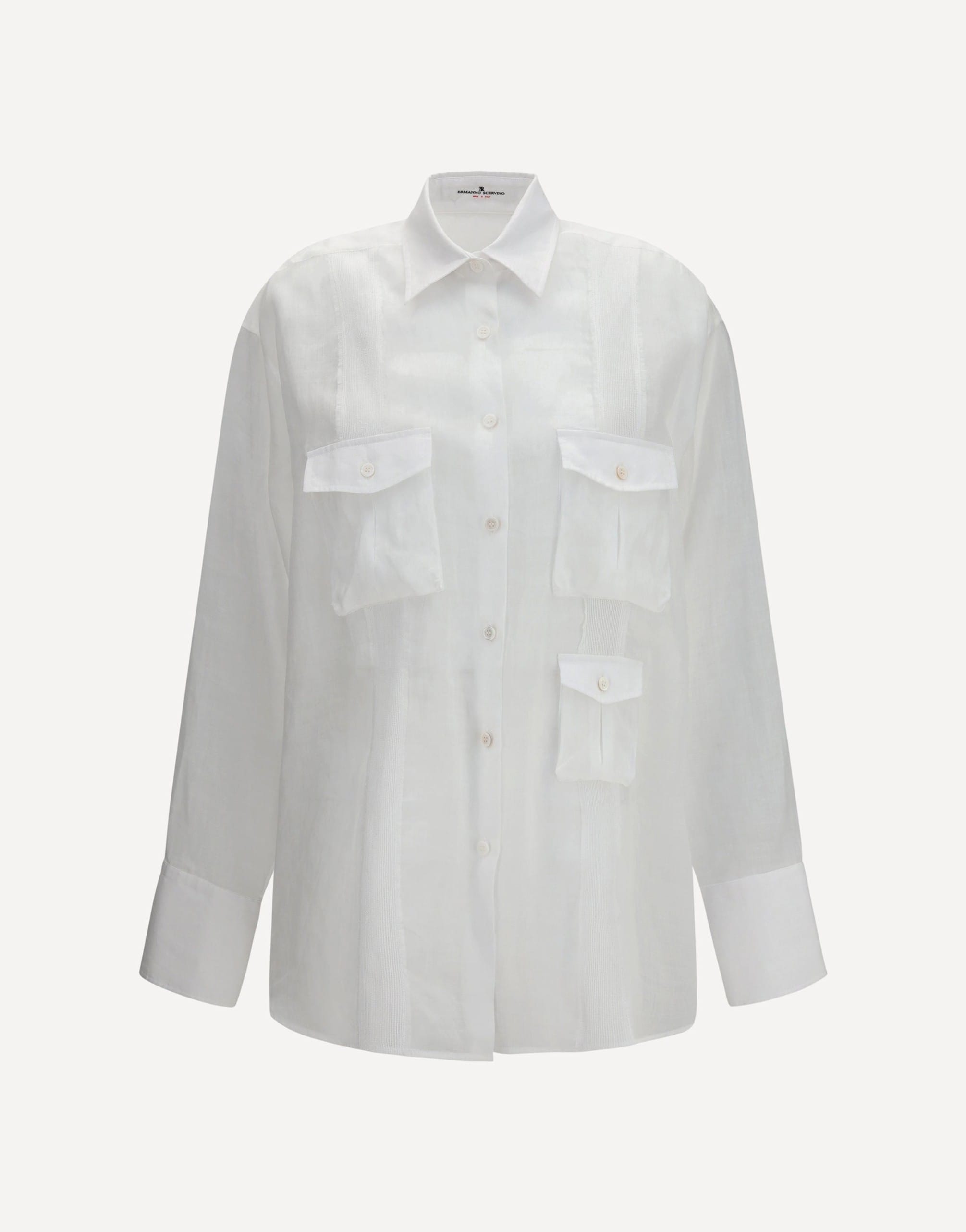 Ermanno Scervino Oversized Ramie Shirt