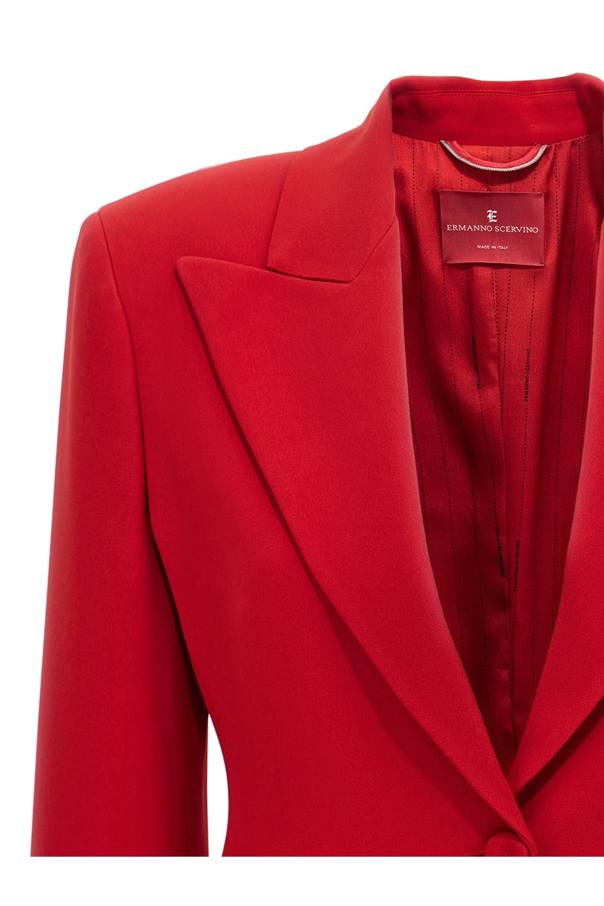 Ermanno Scervino Ermanno Scervino Red Single-Breasted Blazer