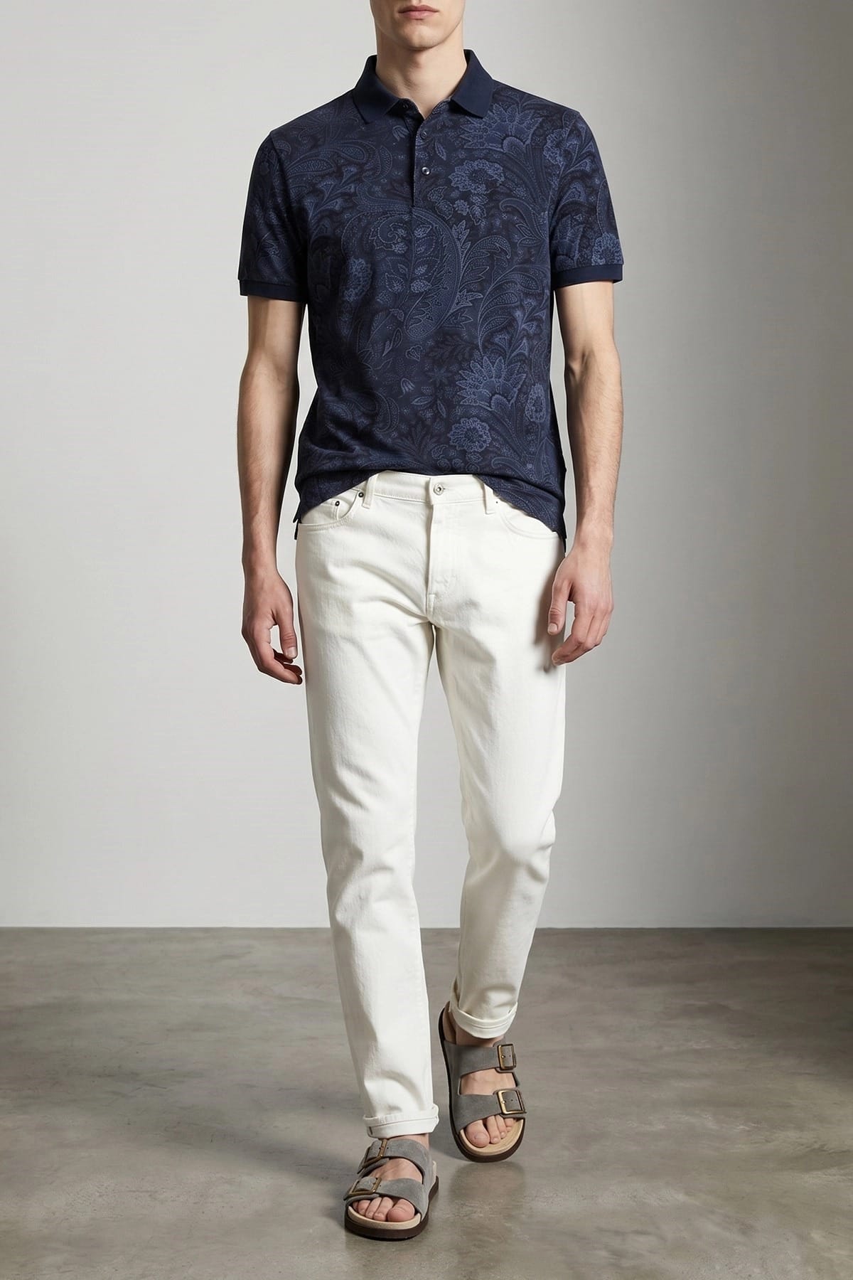 Etro Arnica Paisley Polo Shirt - alternate view