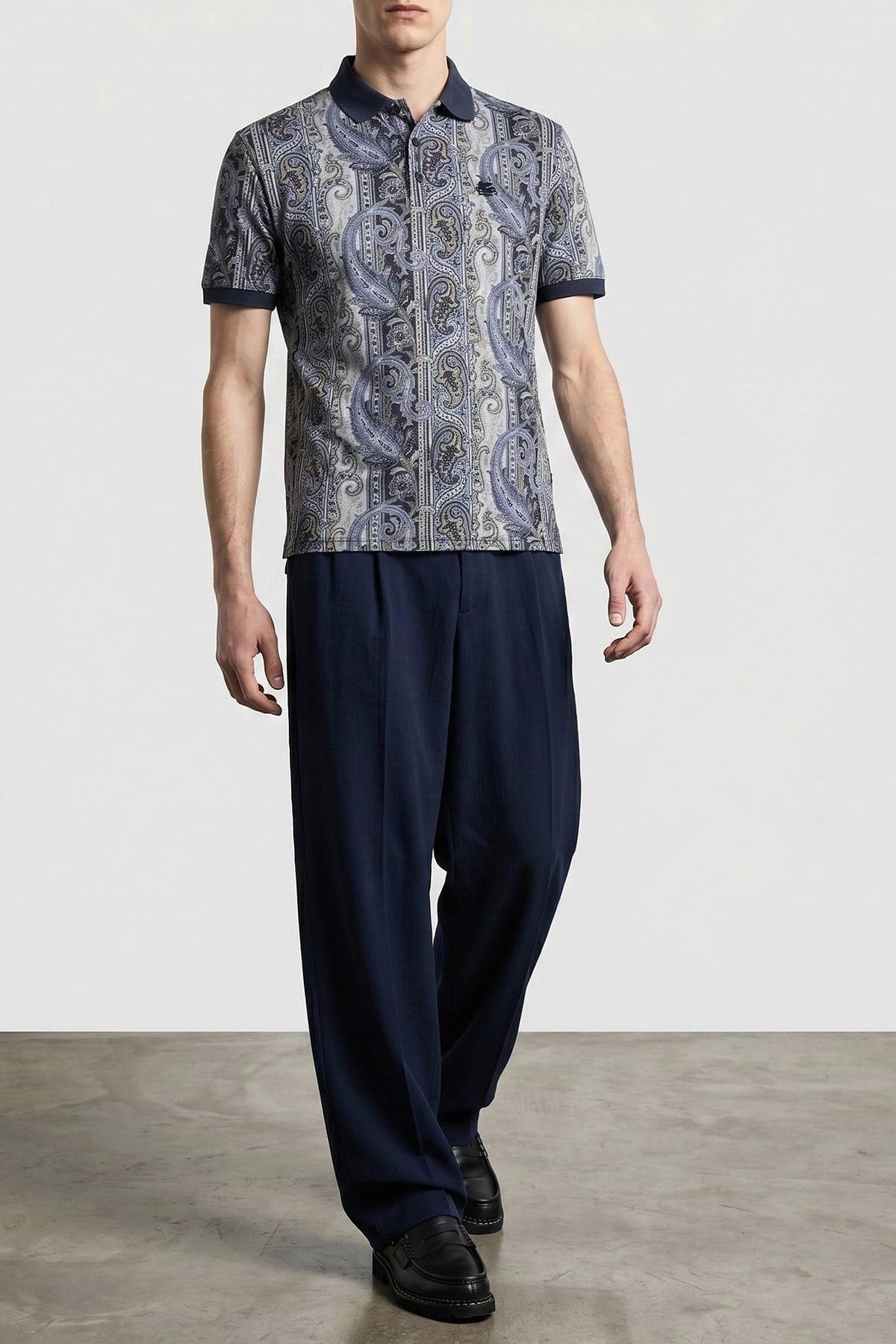 Etro Arnica Paisley Polo Shirt - alternate view