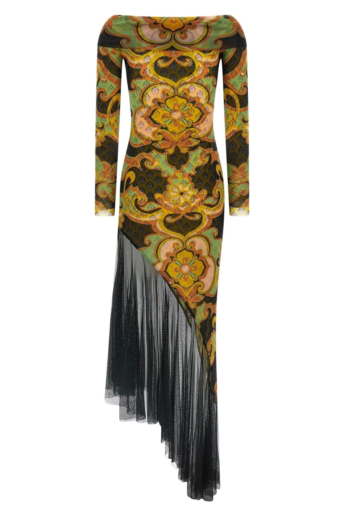 Etro Asymmetric Double Layer Dress