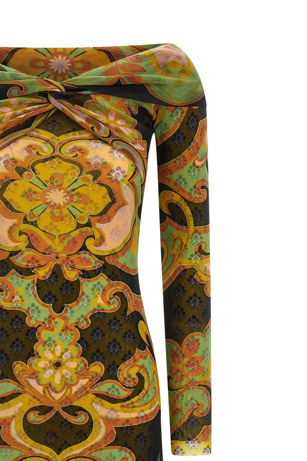 Etro Asymmetric Double Layer Dress