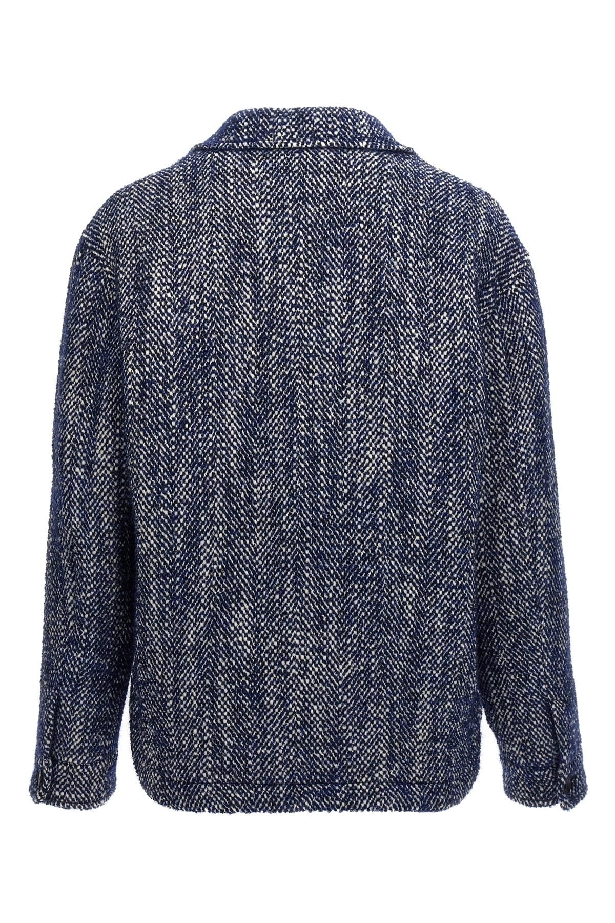 Etro Chevron Wool Blend Jacket - alternate view