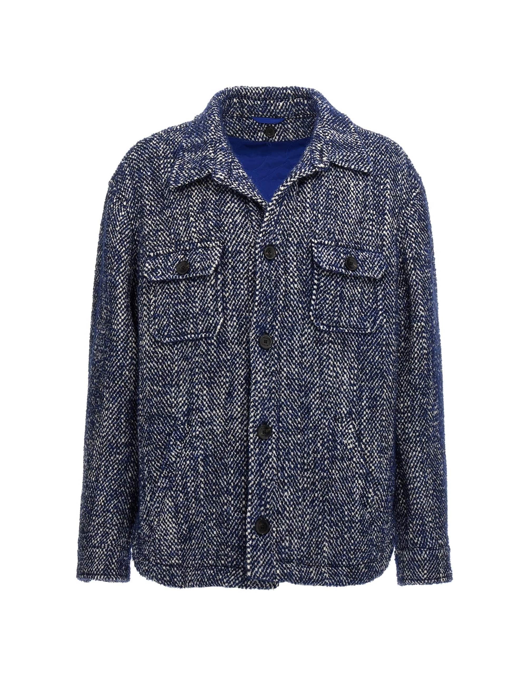 Etro Etro Chevron Wool Blend Jacket