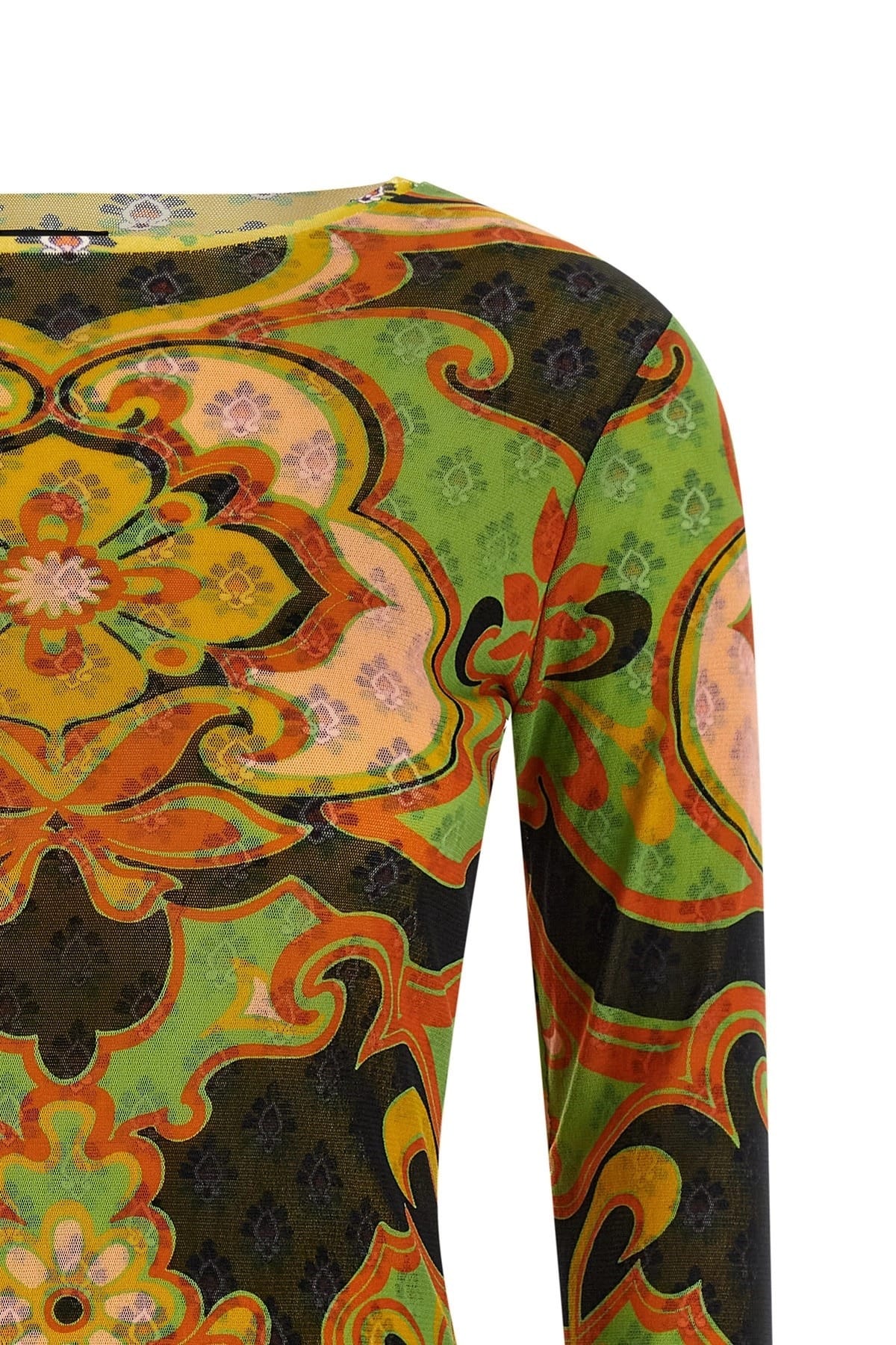 Etro Etro Double-Layer Mesh Sweater