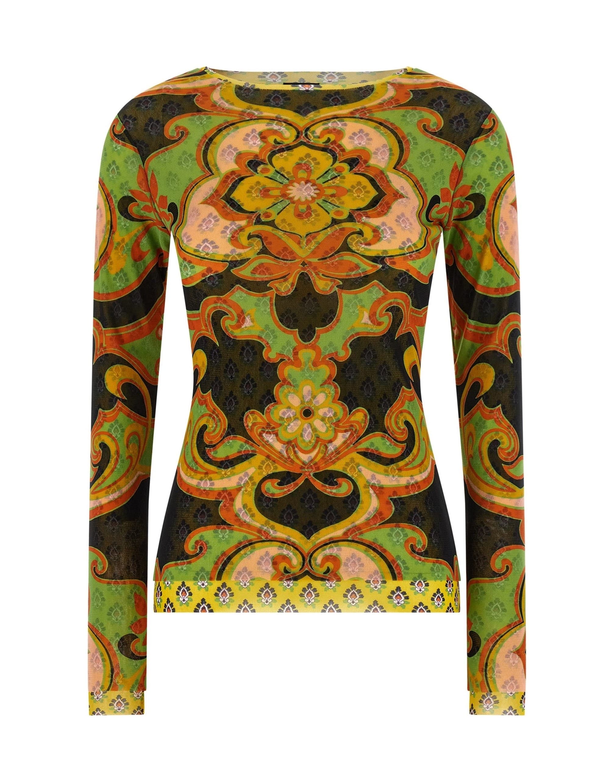 Etro Etro Double-Layer Mesh Sweater