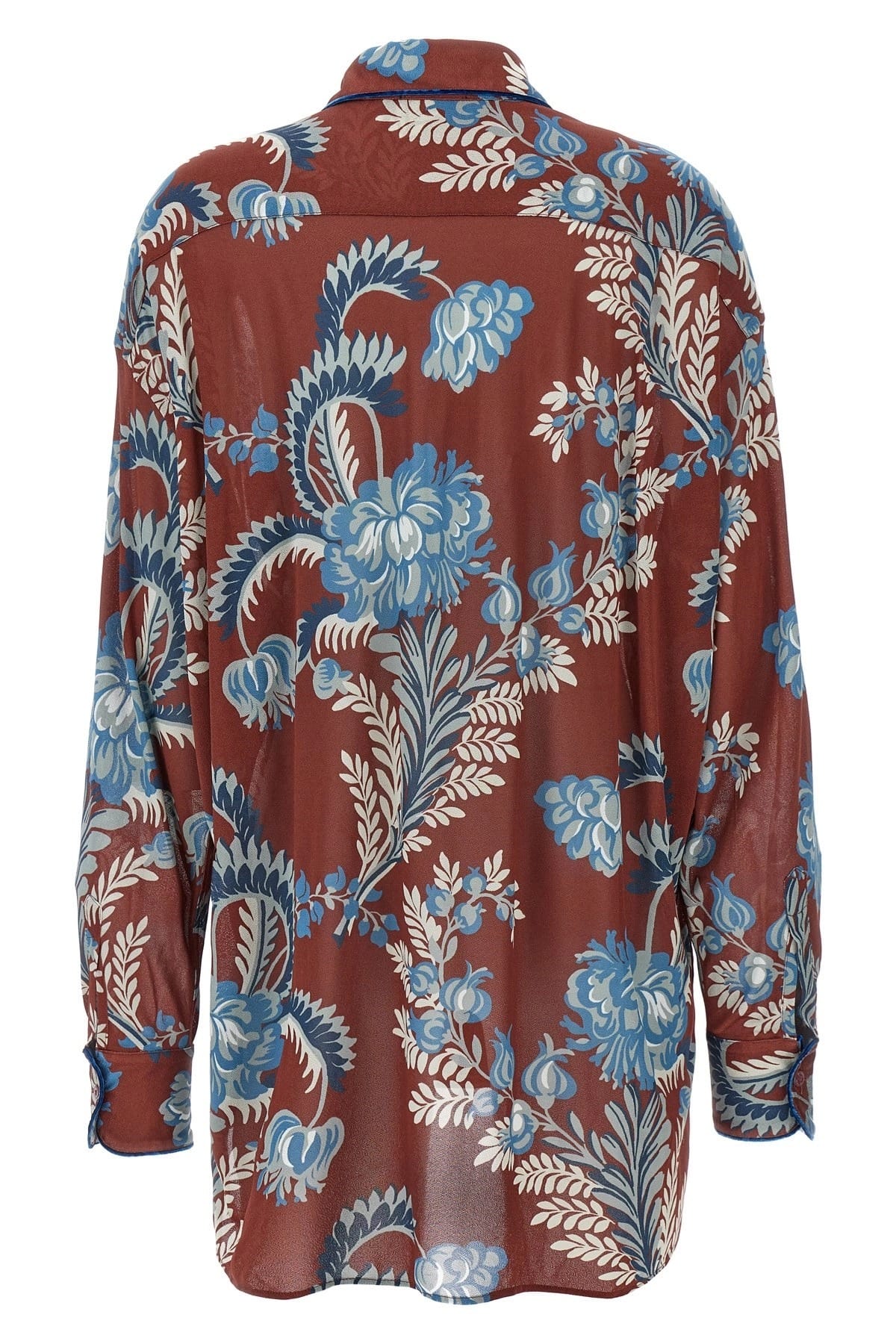 Etro Etro Floral Foliage Print Shirt