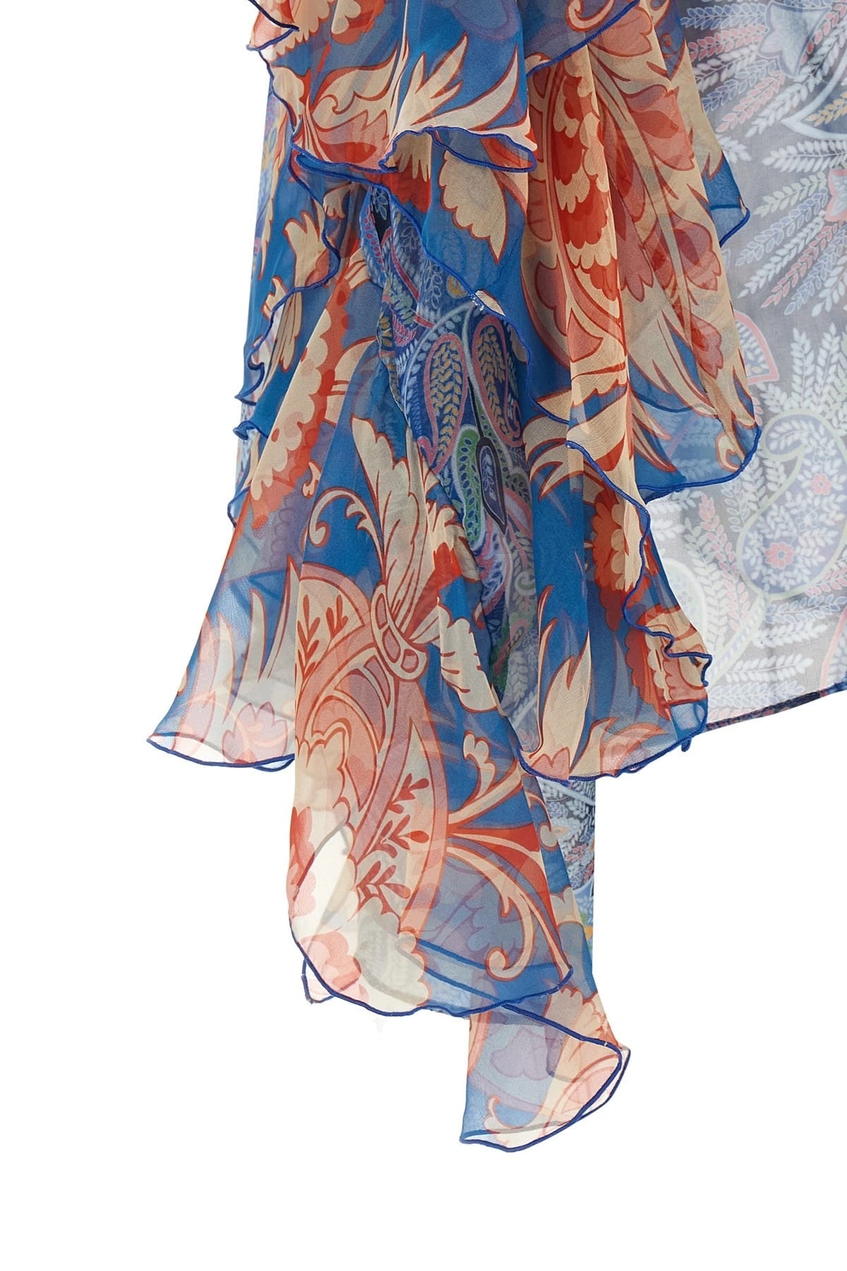 Etro Etro Floral Silk Chiffon Blouse