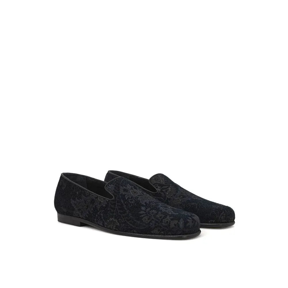Etro Jacquard Flower Print Loafers - alternate view
