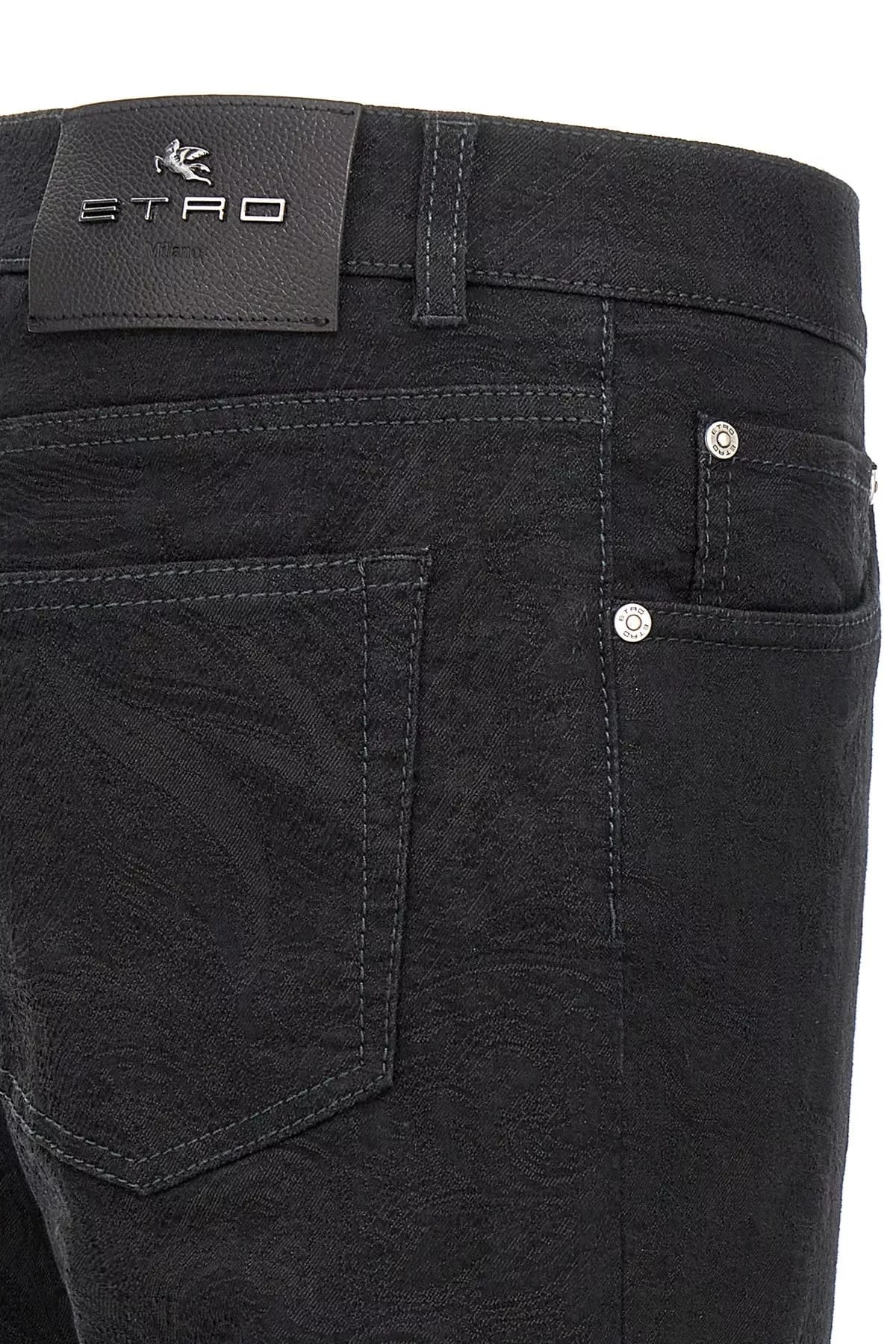 Etro Etro Jacquard Rome Fit Jeans