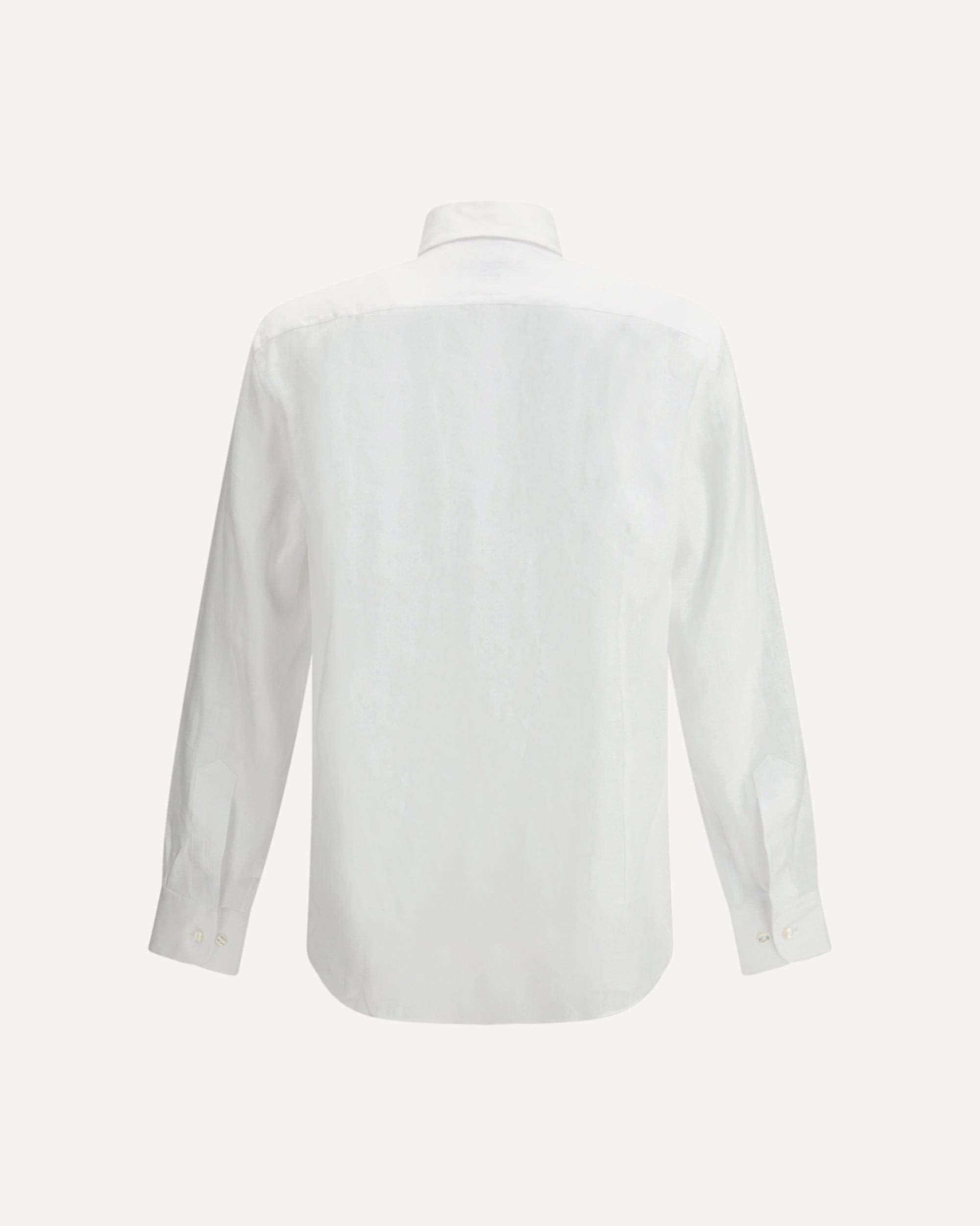 Etro Linen Shirt With Pegaso Embroidery - alternate view