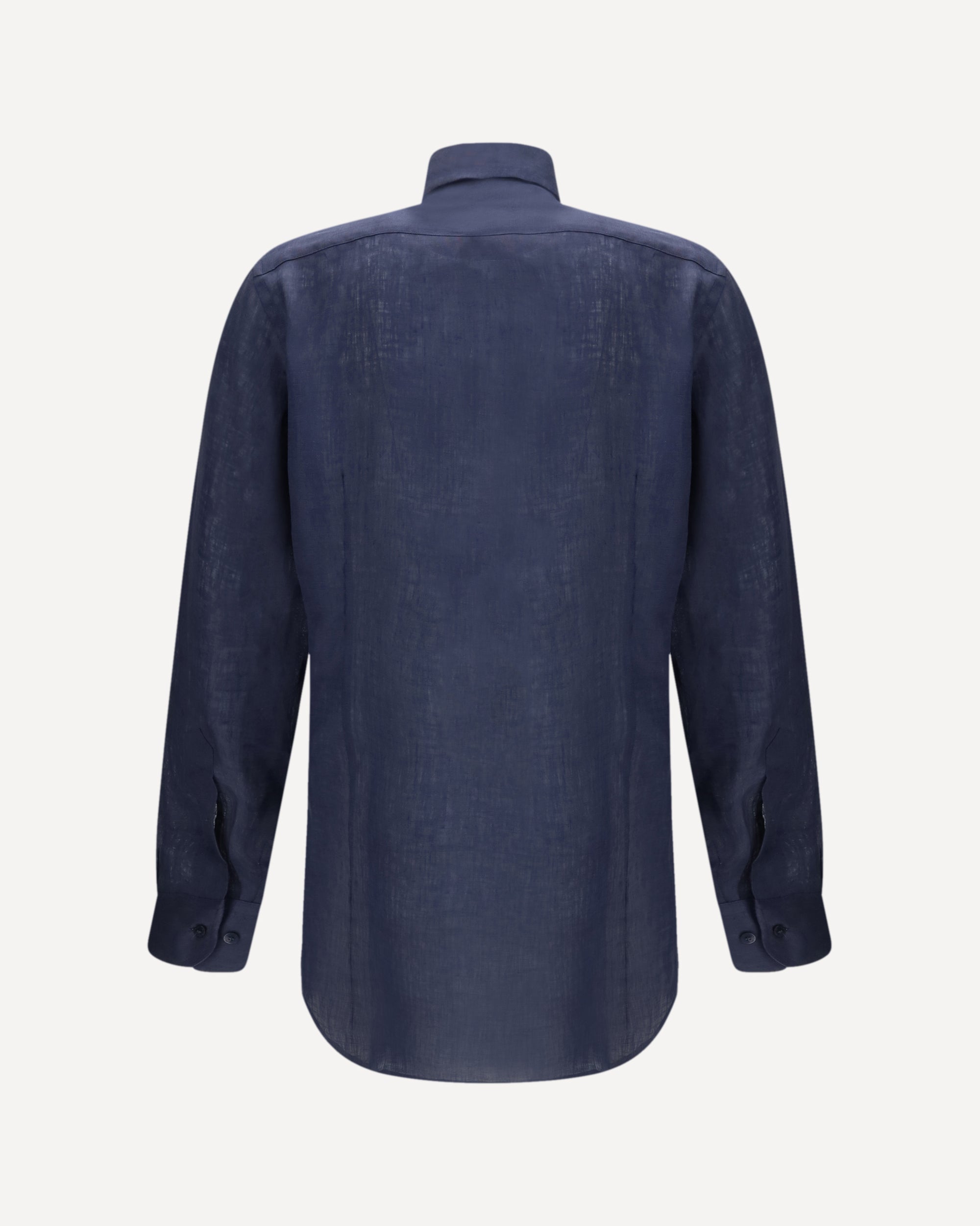 Etro Linen Shirt With Pegaso Embroidery - alternate view