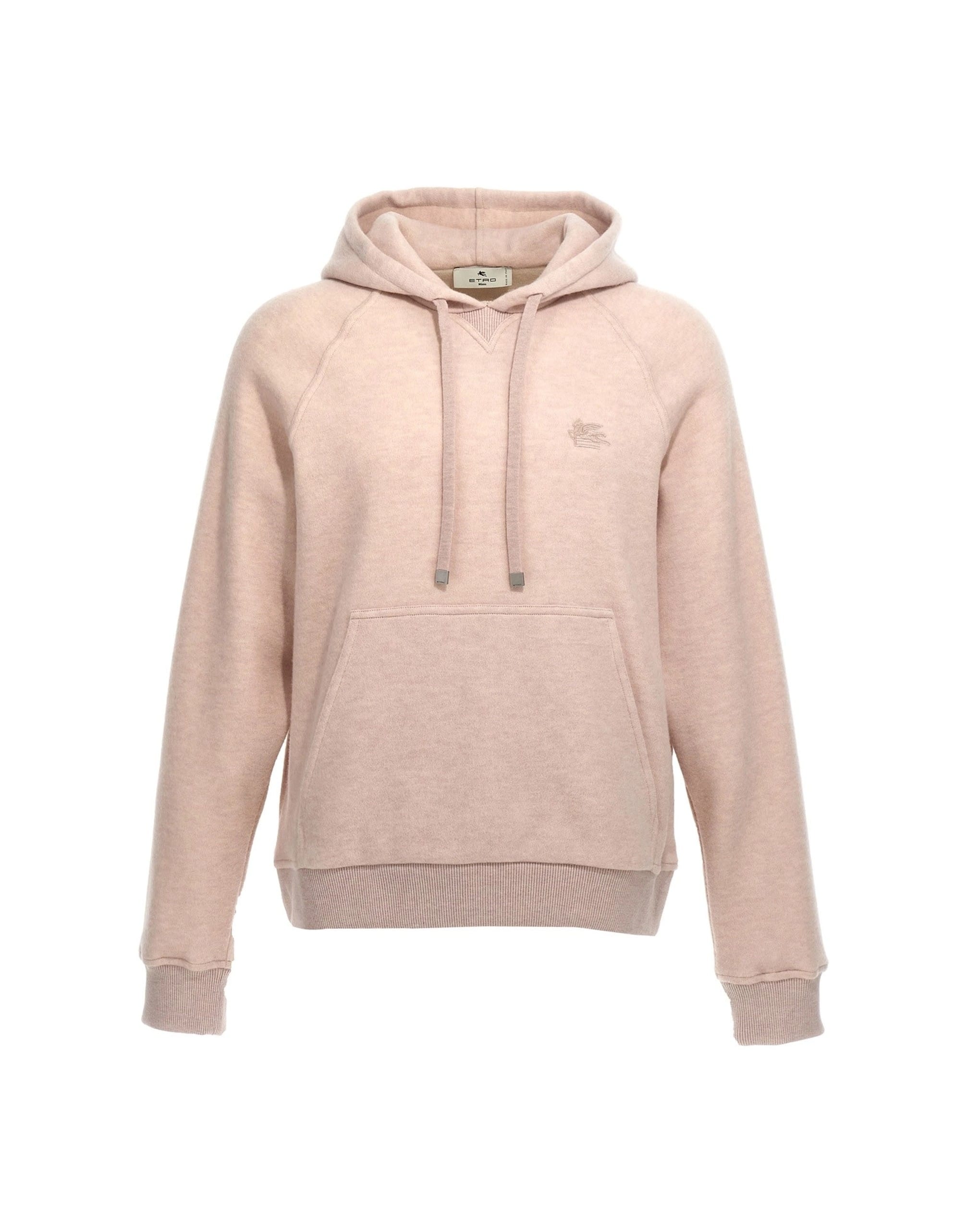 Etro Etro Logo Embroidered Wool Hoodie