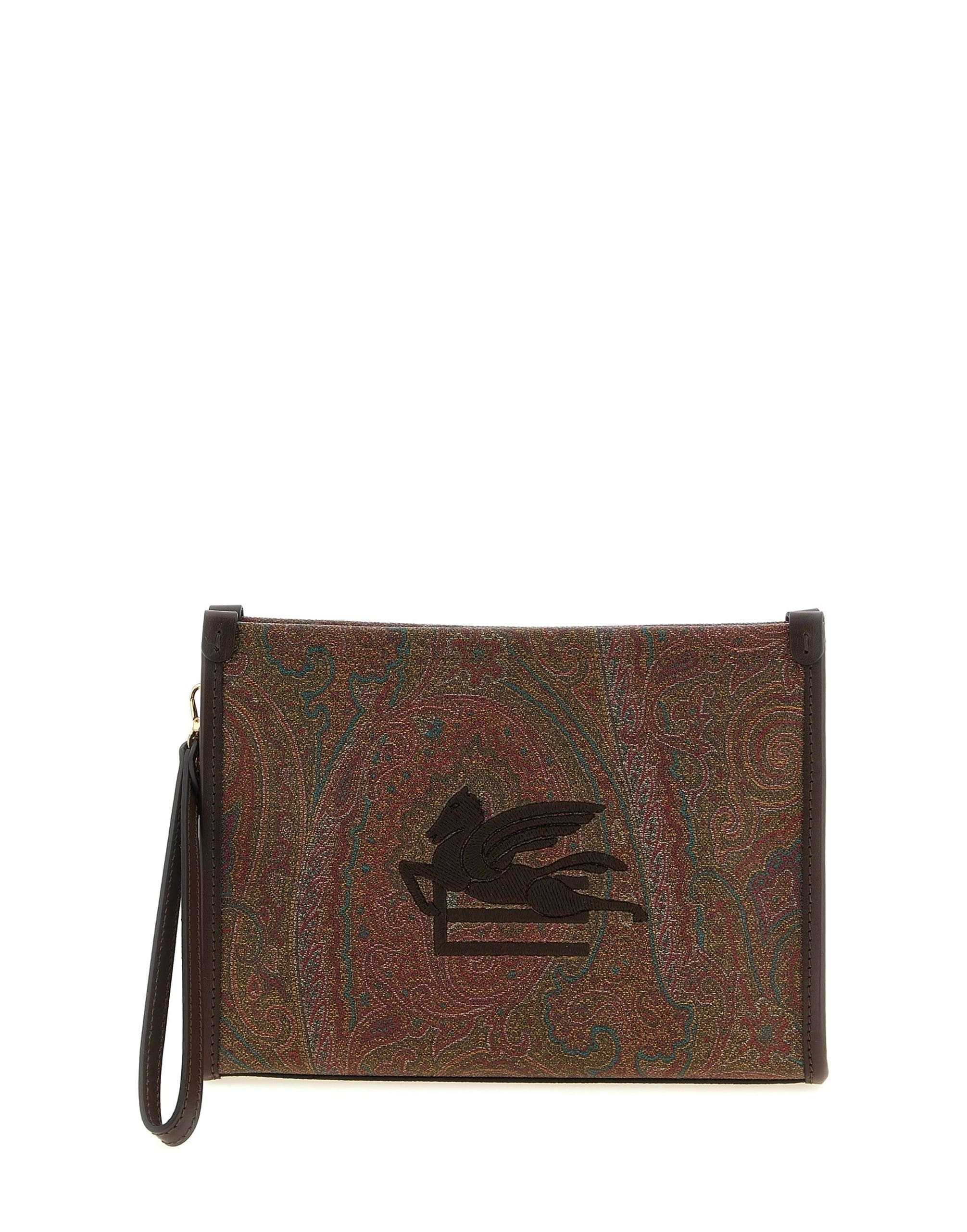 Etro Etro Medium Arnica Clutch Bag