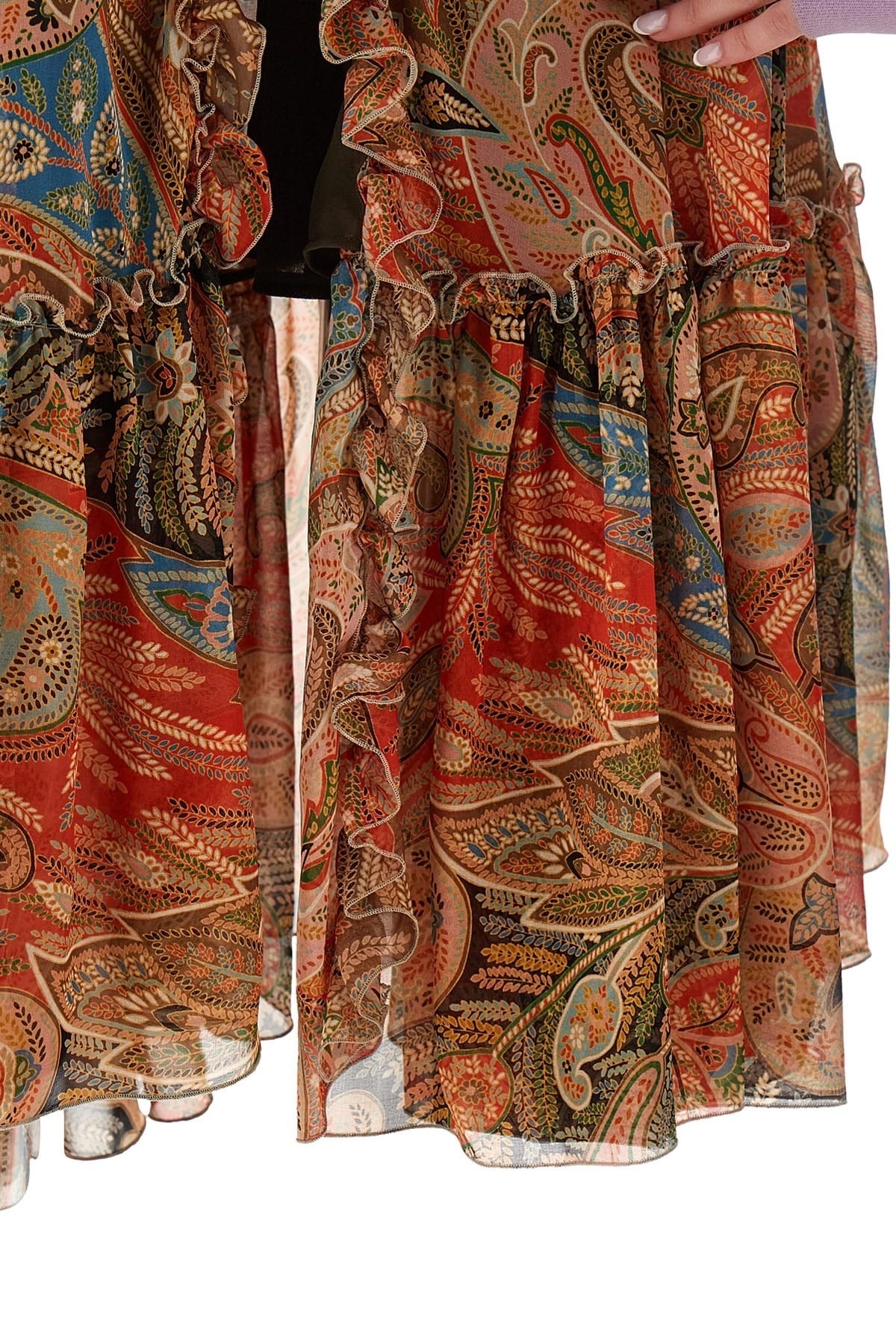 Etro Etro Paisley Foliage Maxi Skirt