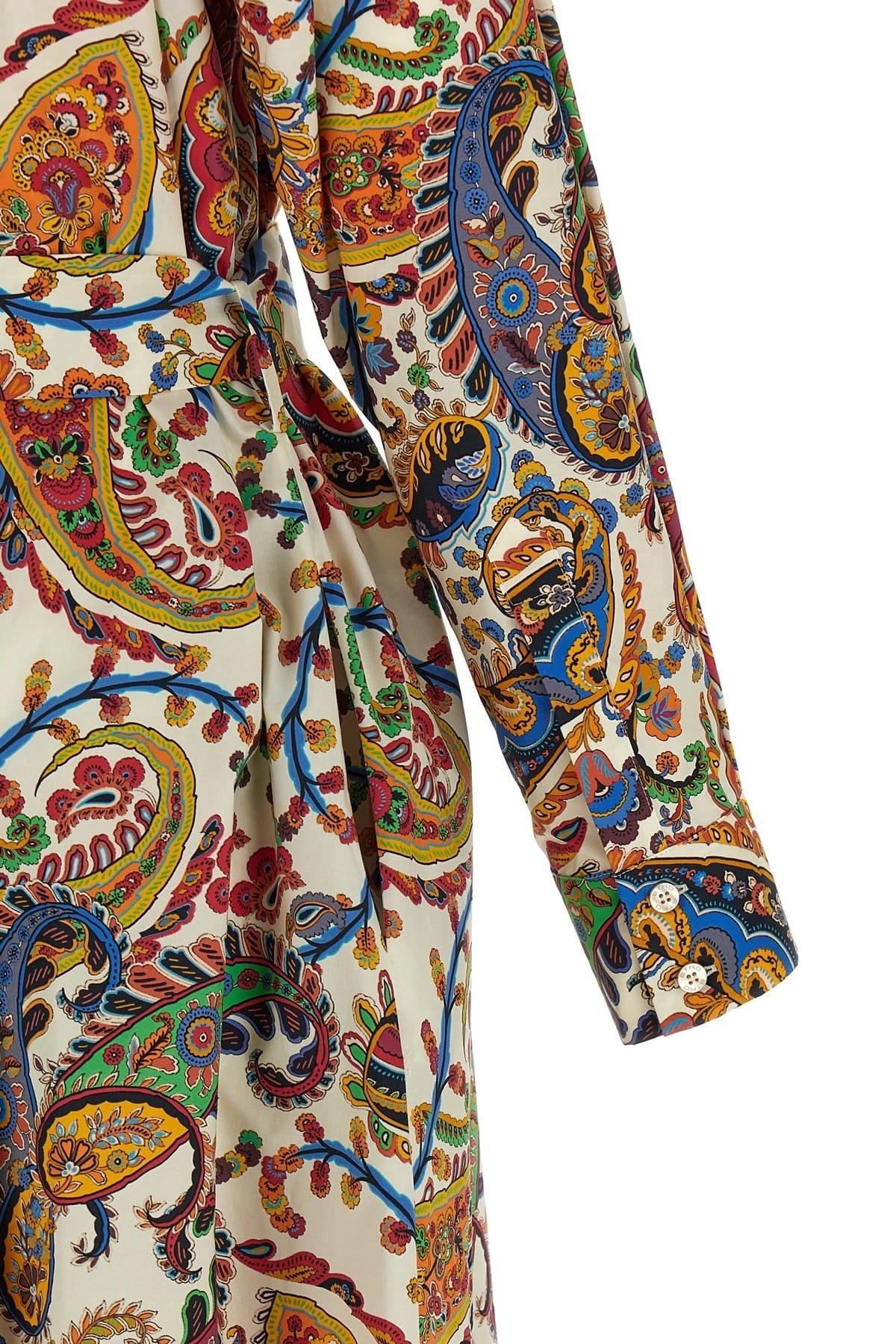Etro Etro Paisley Foliage Midi Dress