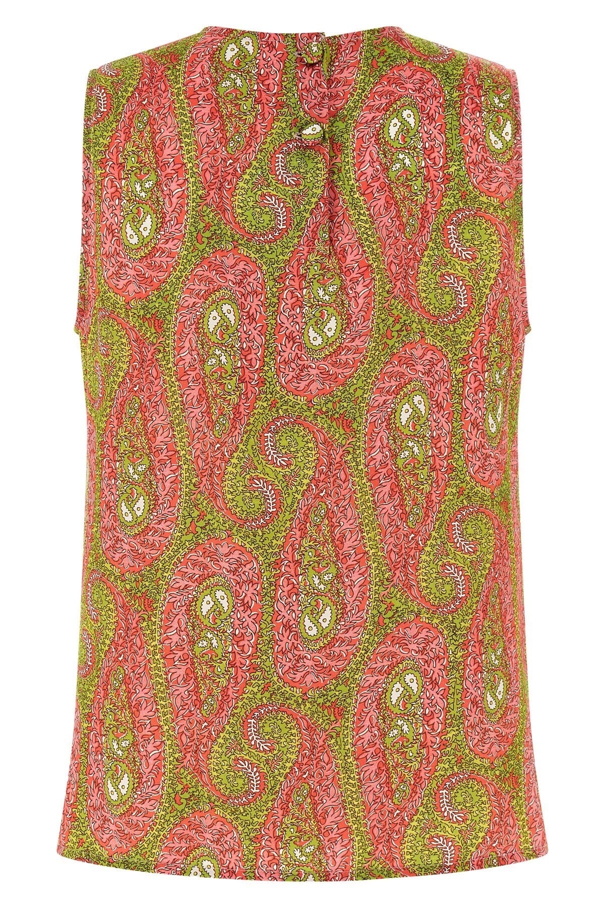 Etro Etro Paisley Foliage Top