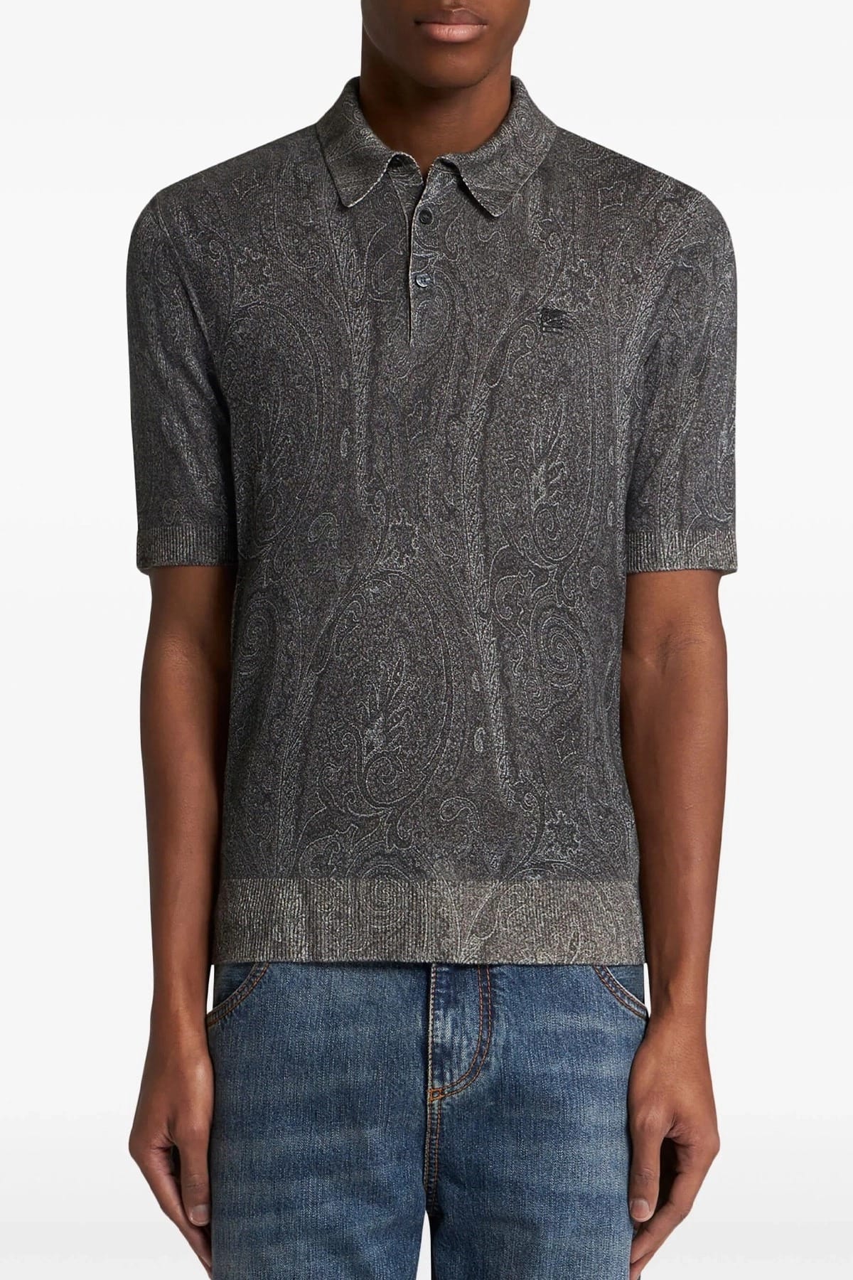 Etro Paisley Polo Shirt - alternate view