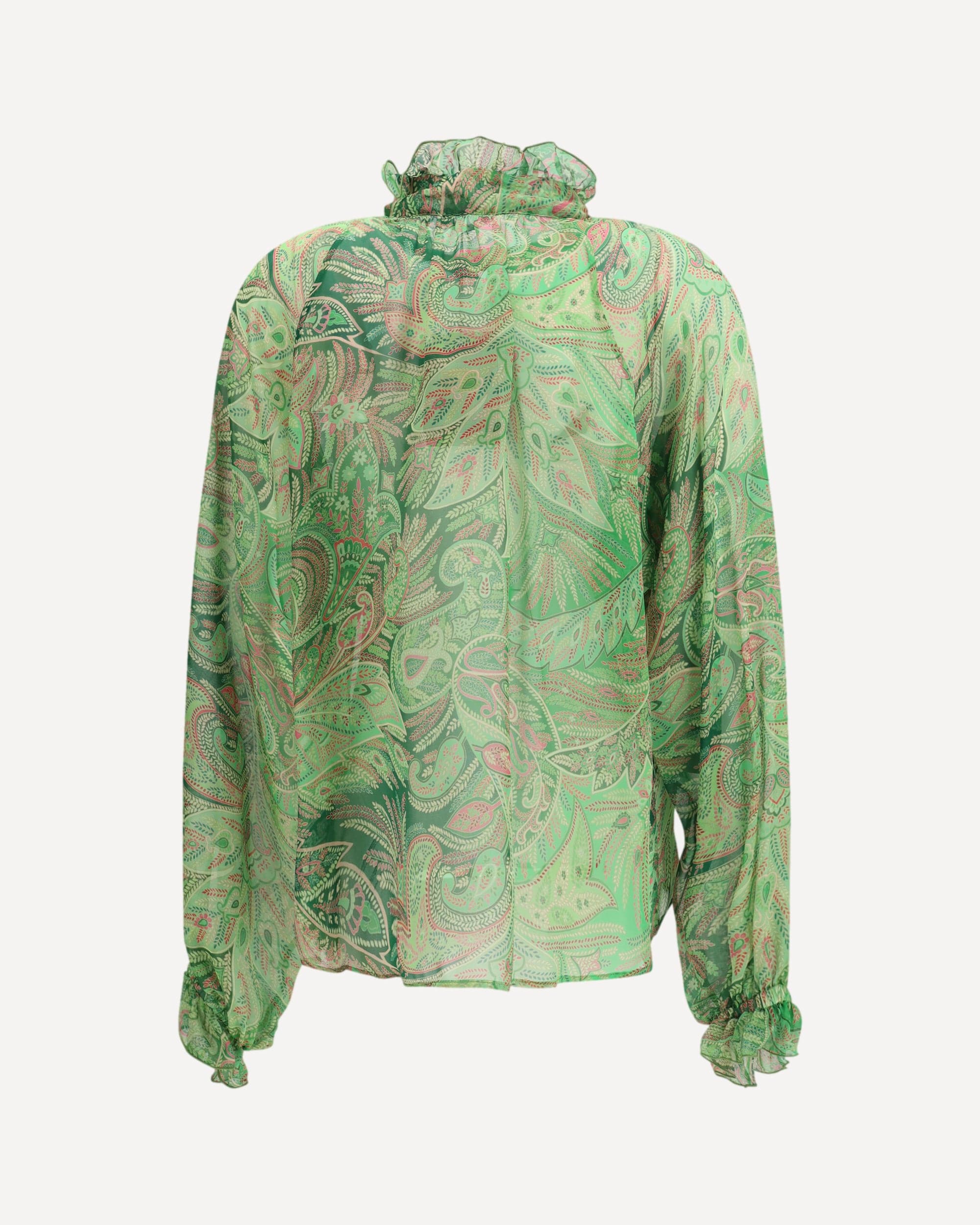 Etro Paisley Ruffled Shirt - alternate view