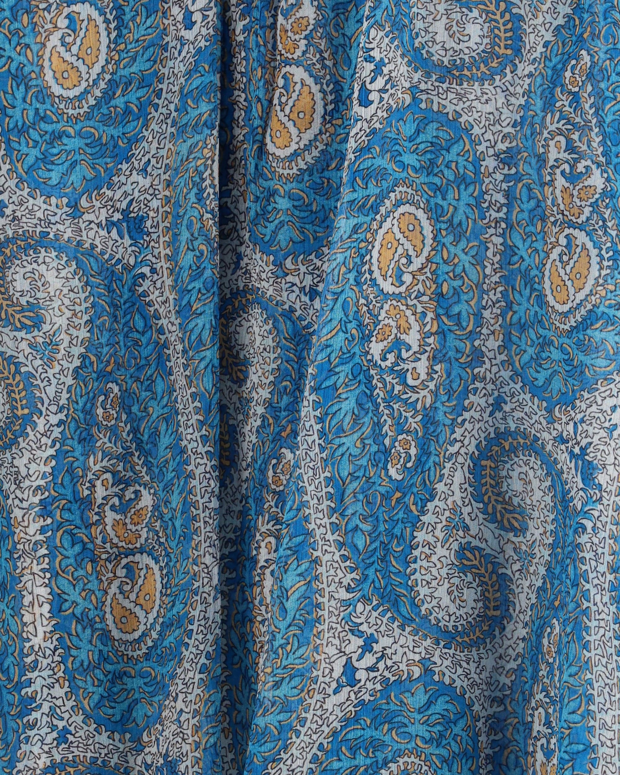 Etro Pleated Shirt With Band Collar