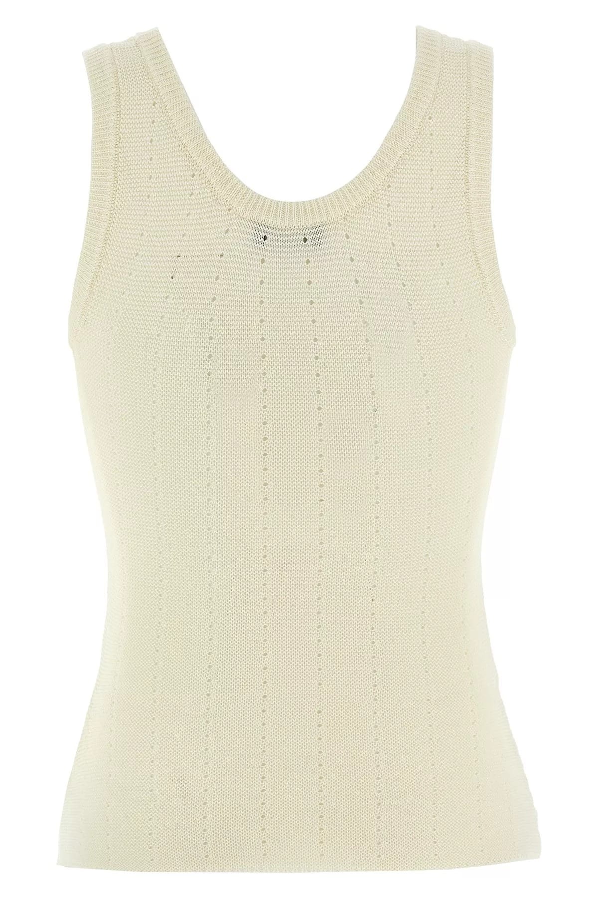 Etro Etro Punched Silk Blend Top
