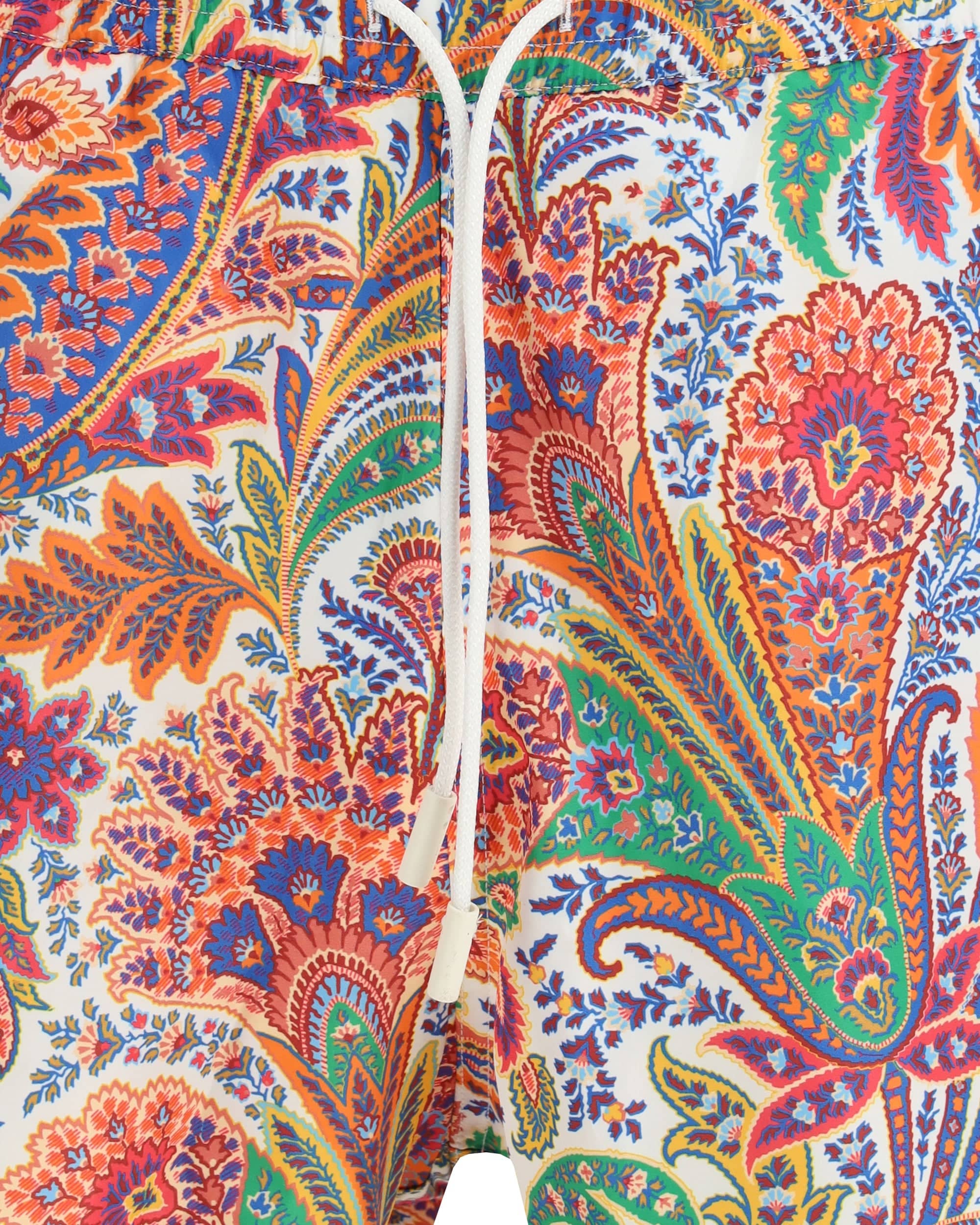 Etro Roma Swim Shorts With Placed Floral Print