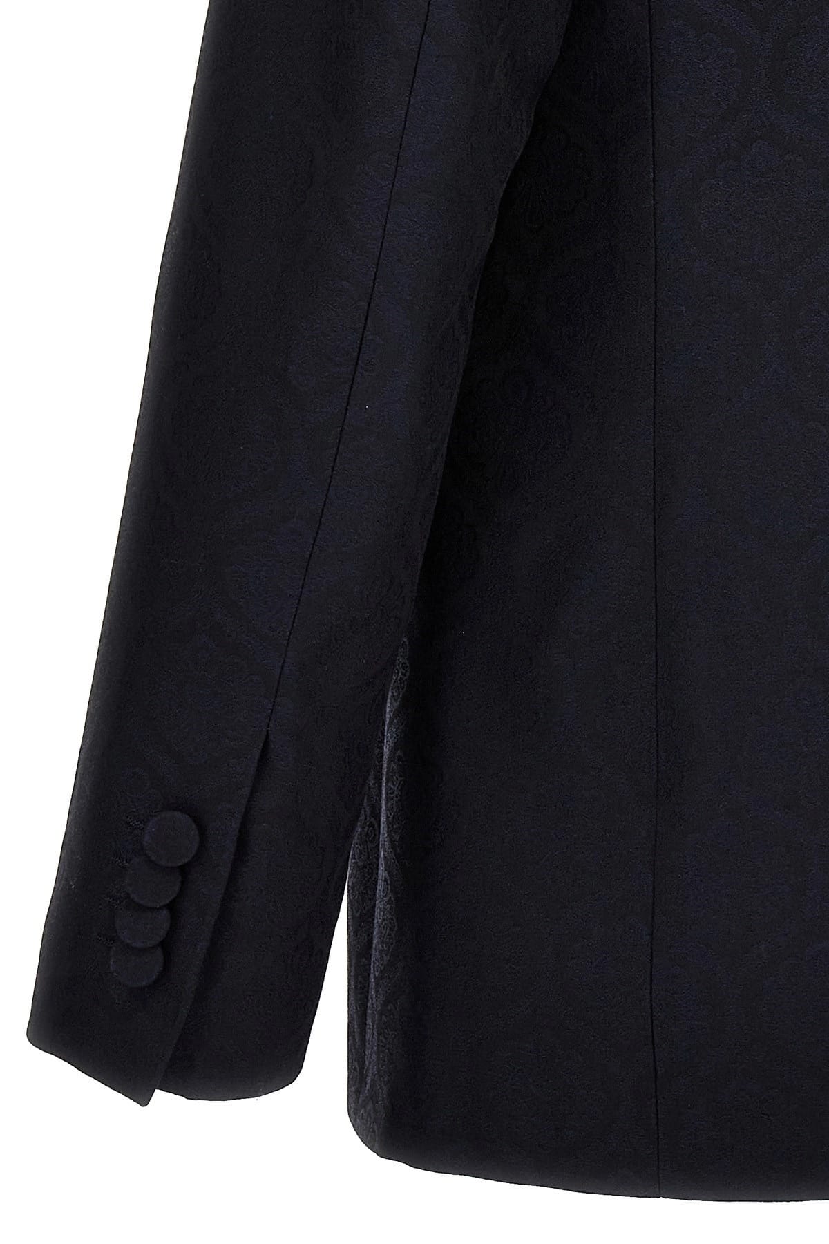 Etro Etro Single-Breasted Jacquard Blazer
