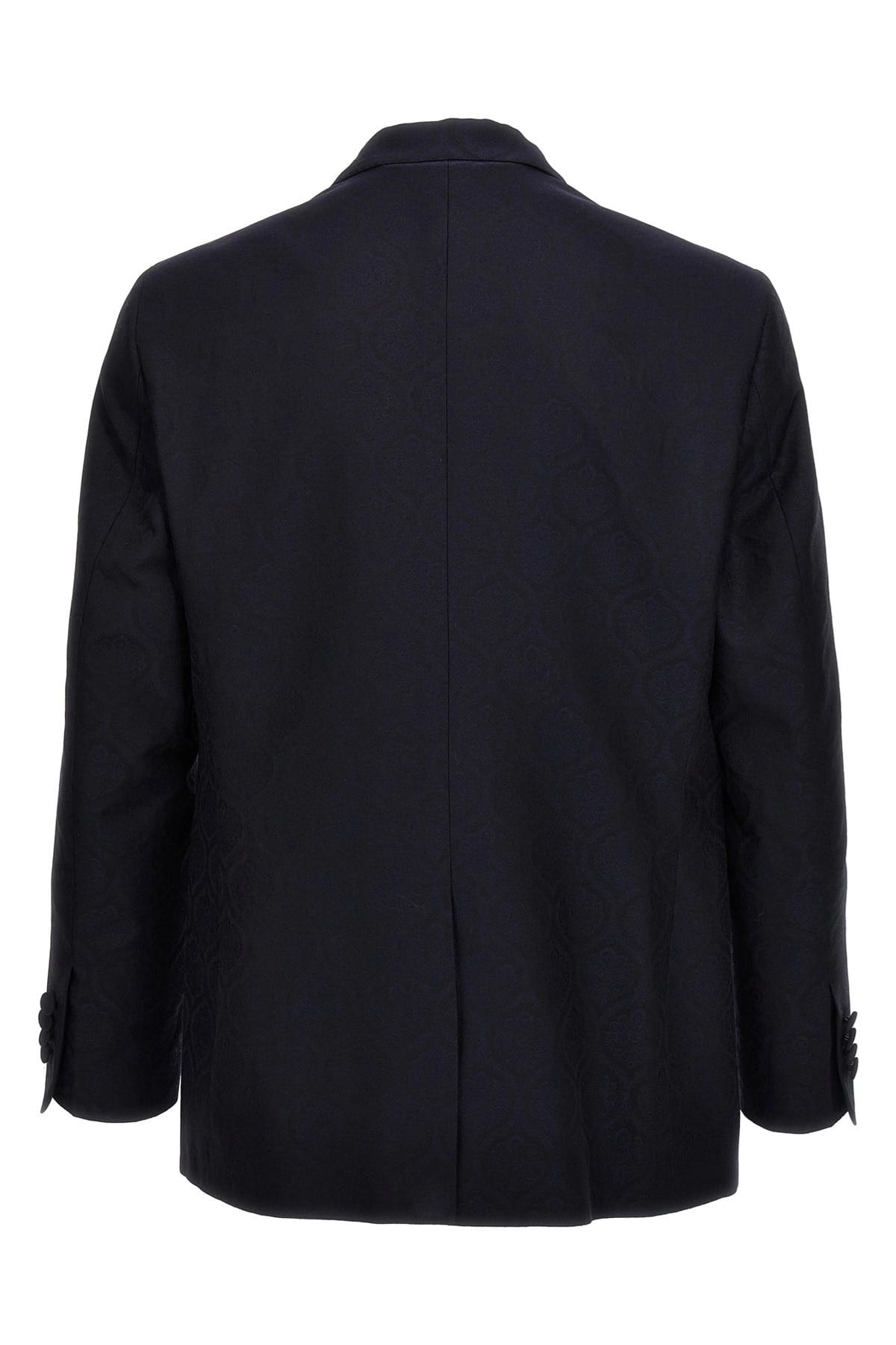 Etro Etro Single-Breasted Jacquard Blazer