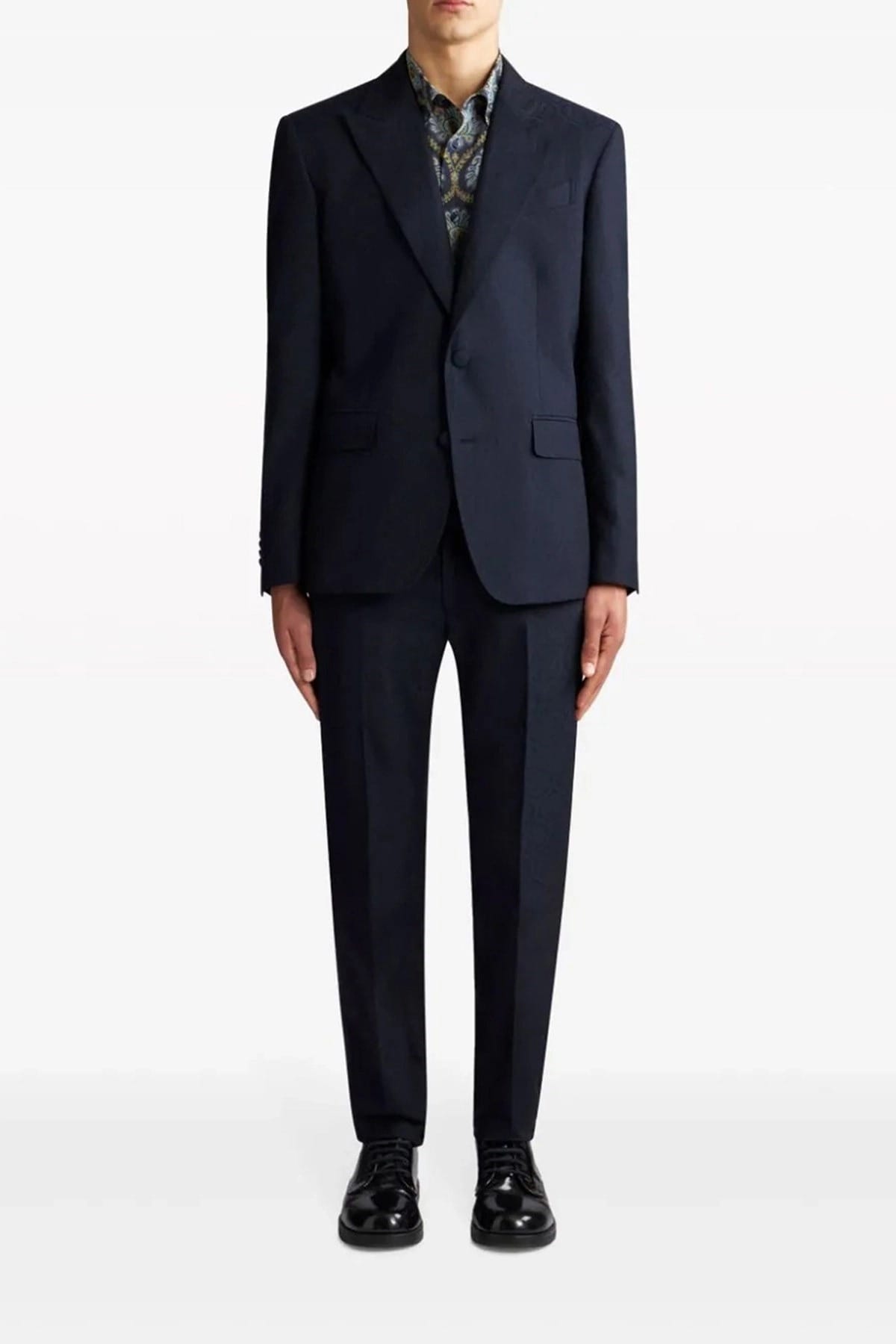Etro Single-Breasted Jacquard Blazer - alternate view