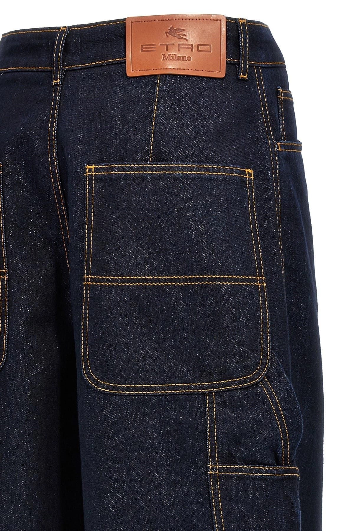 Etro Etro Sparkling Wide Leg Jeans