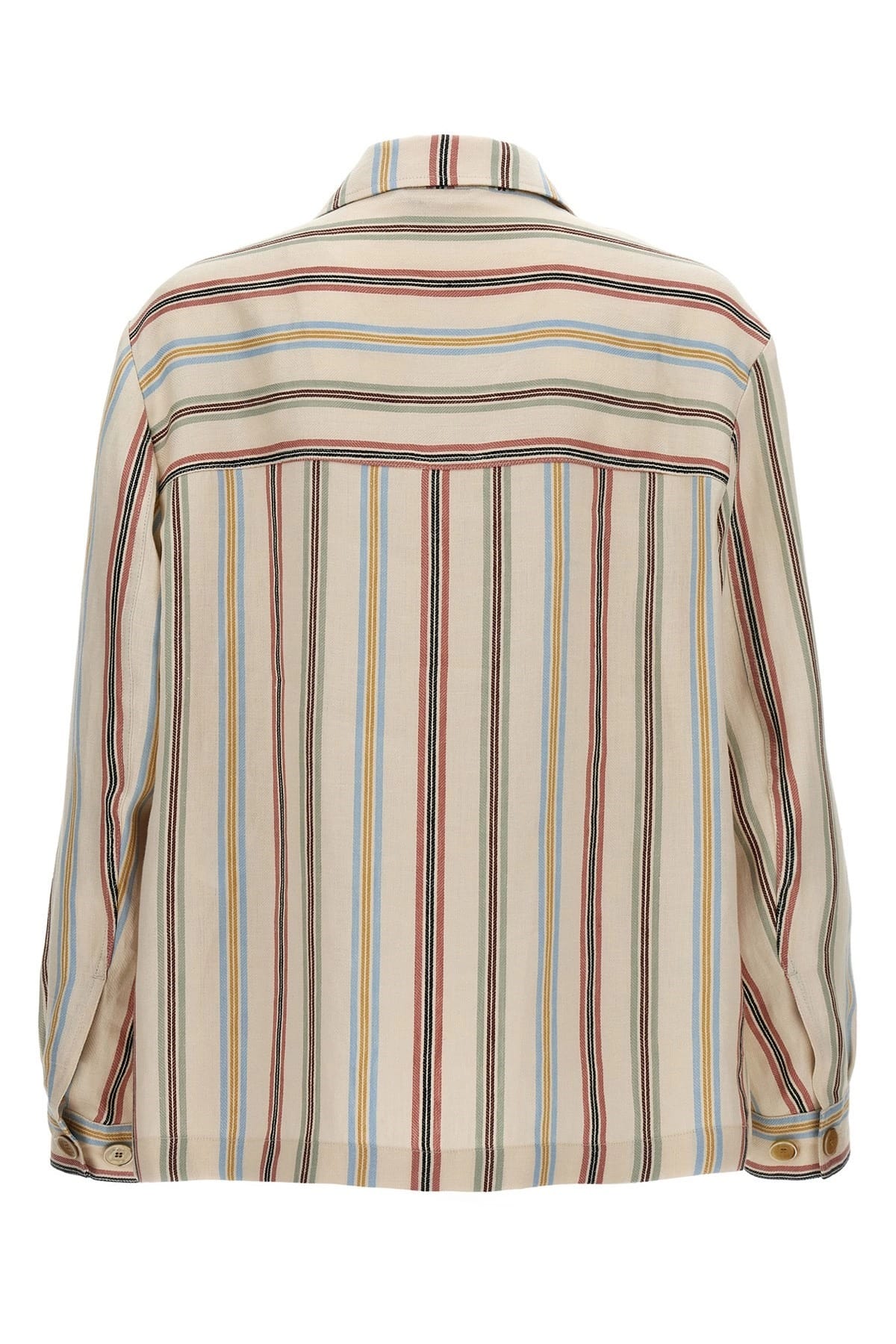 Etro Striped Linen Overshirt - alternate view