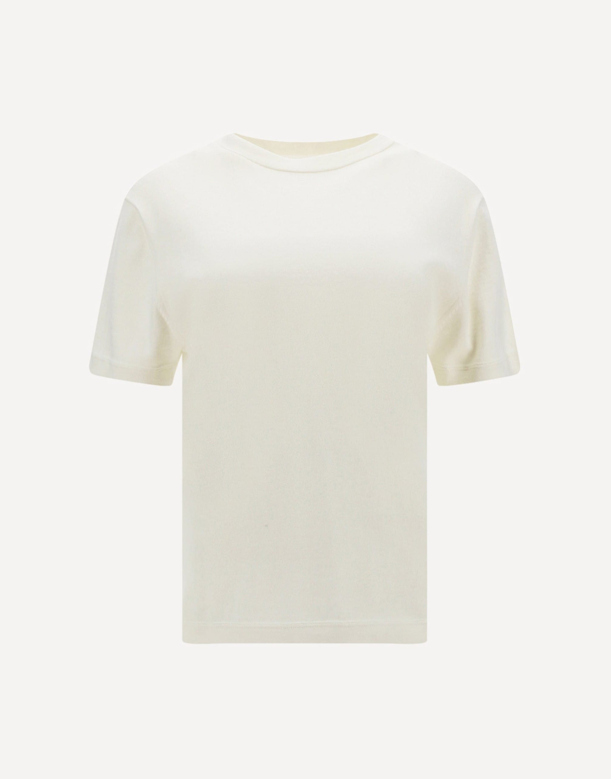Extreme Cashmere Cotton Ribbed Crew Neck T-Shirt