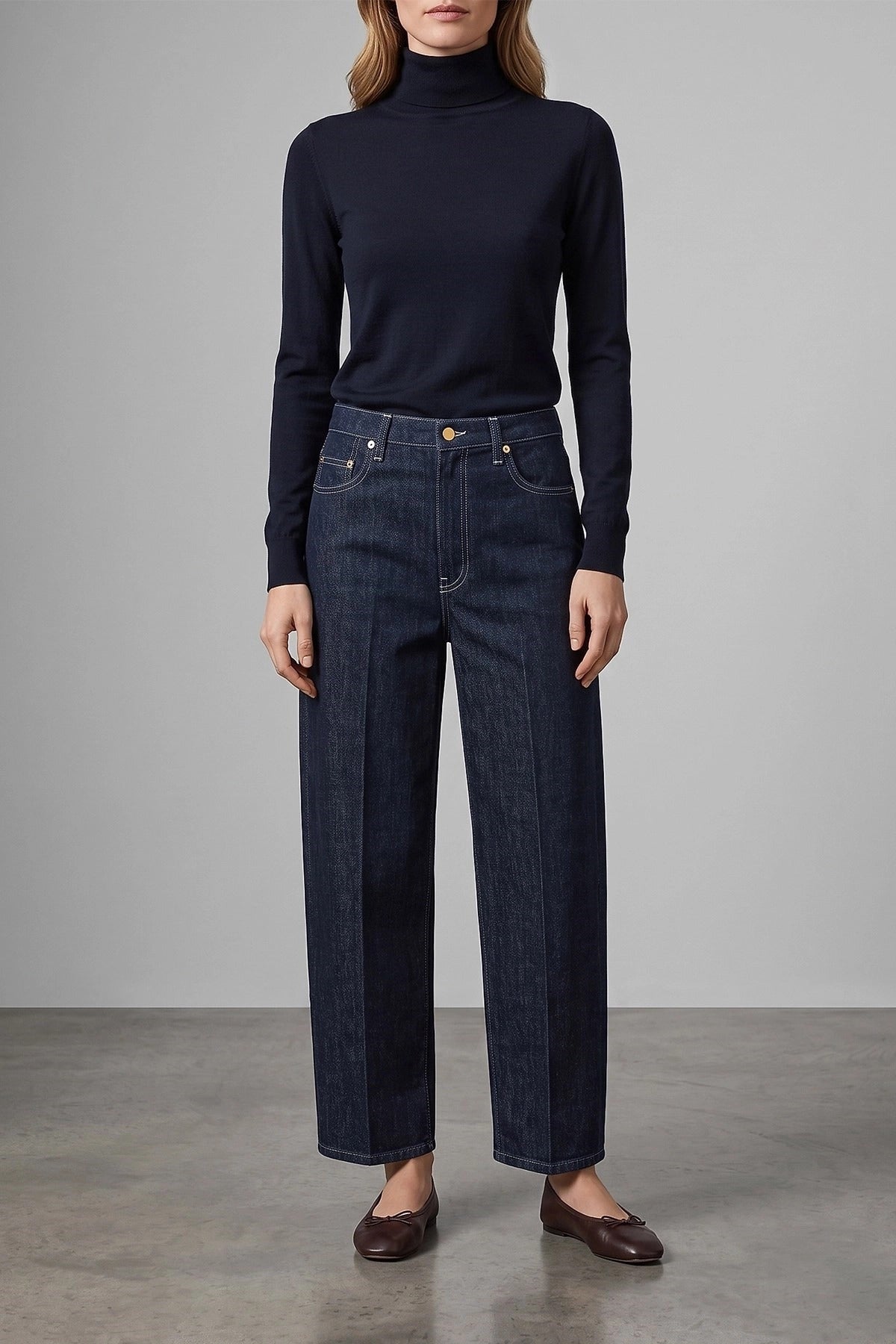 Fabiana Filippi Cashmere Silk Turtleneck Sweater - alternate view