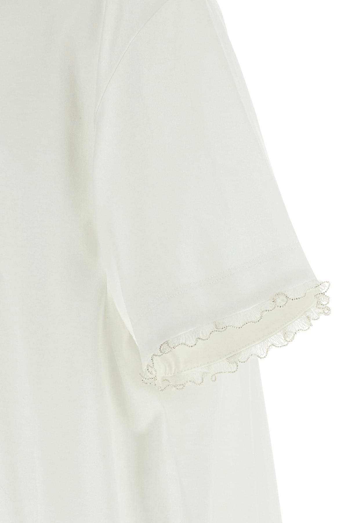 Fabiana Filippi Fabiana Filippi Embroidery Detail T-Shirt