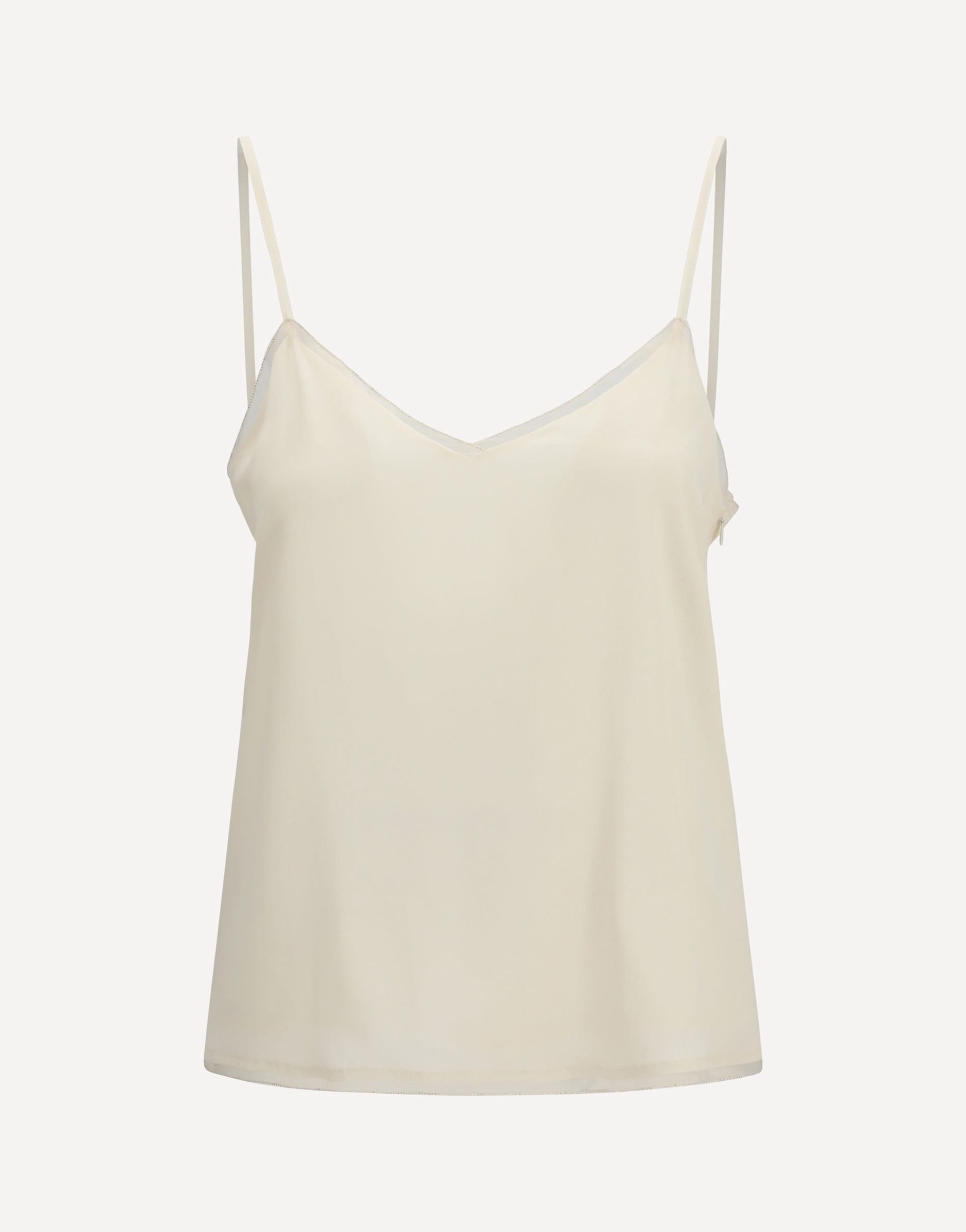 Fabiana Filippi Filo Diamante Spaghetti Strap Top