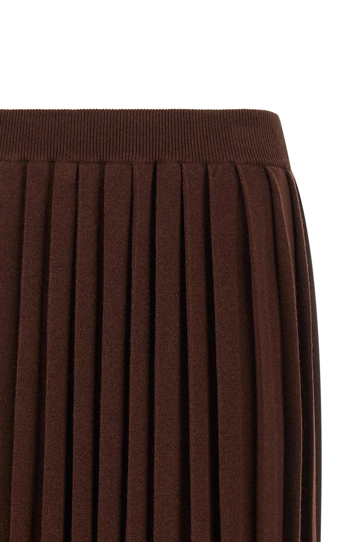 Fabiana Filippi Knitted Pleated Skirt