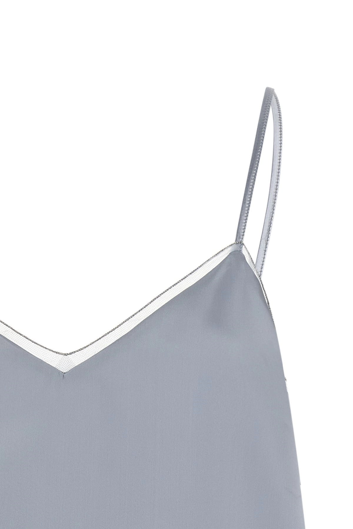 Fabiana Filippi Fabiana Filippi Light Blue Lingerie Top