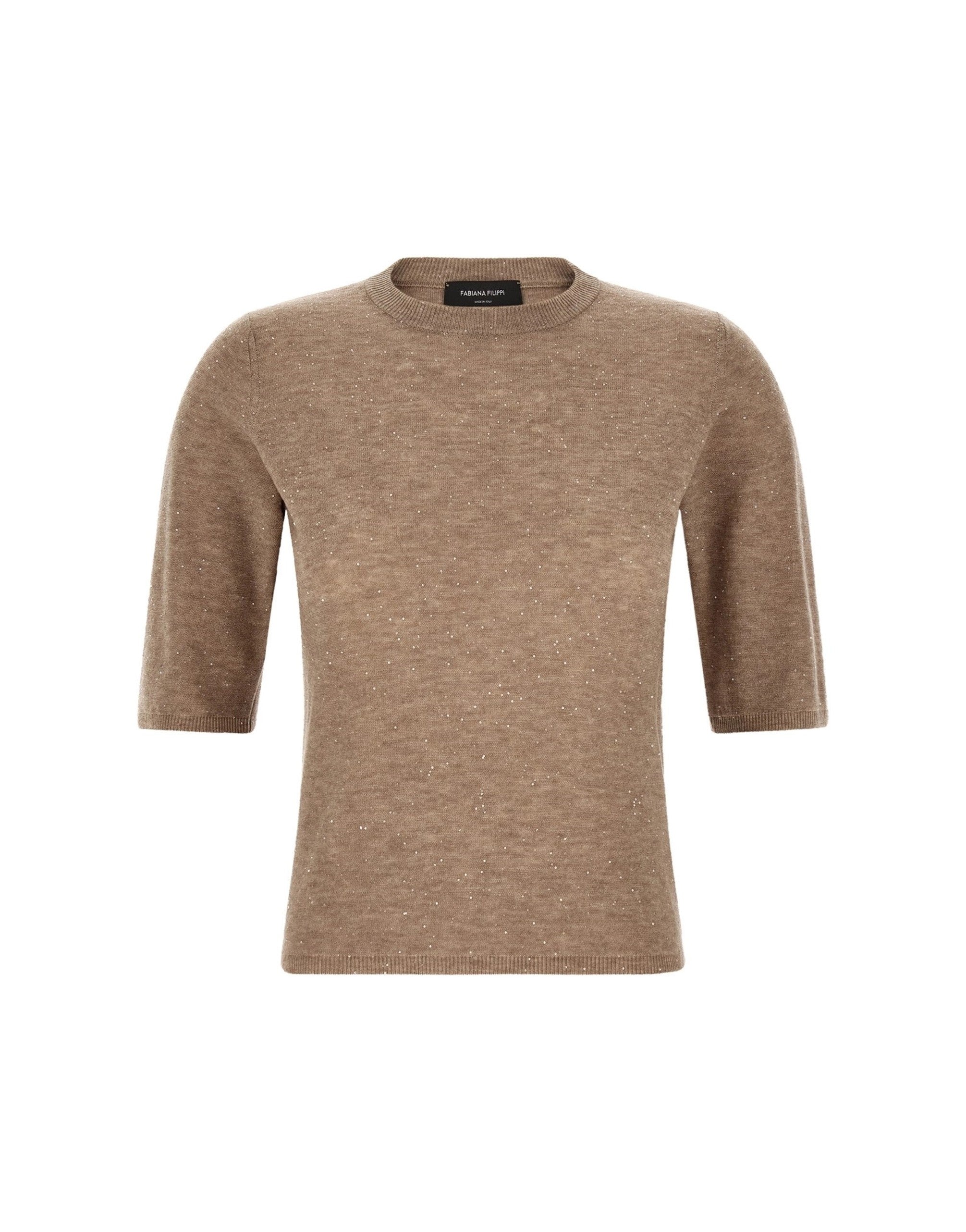 Fabiana Filippi Micro Sequin T-Shirt