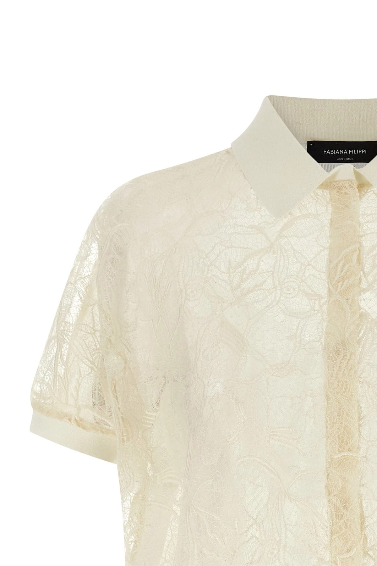 Fabiana Filippi Fabiana Filippi Organza Lace Cardigan