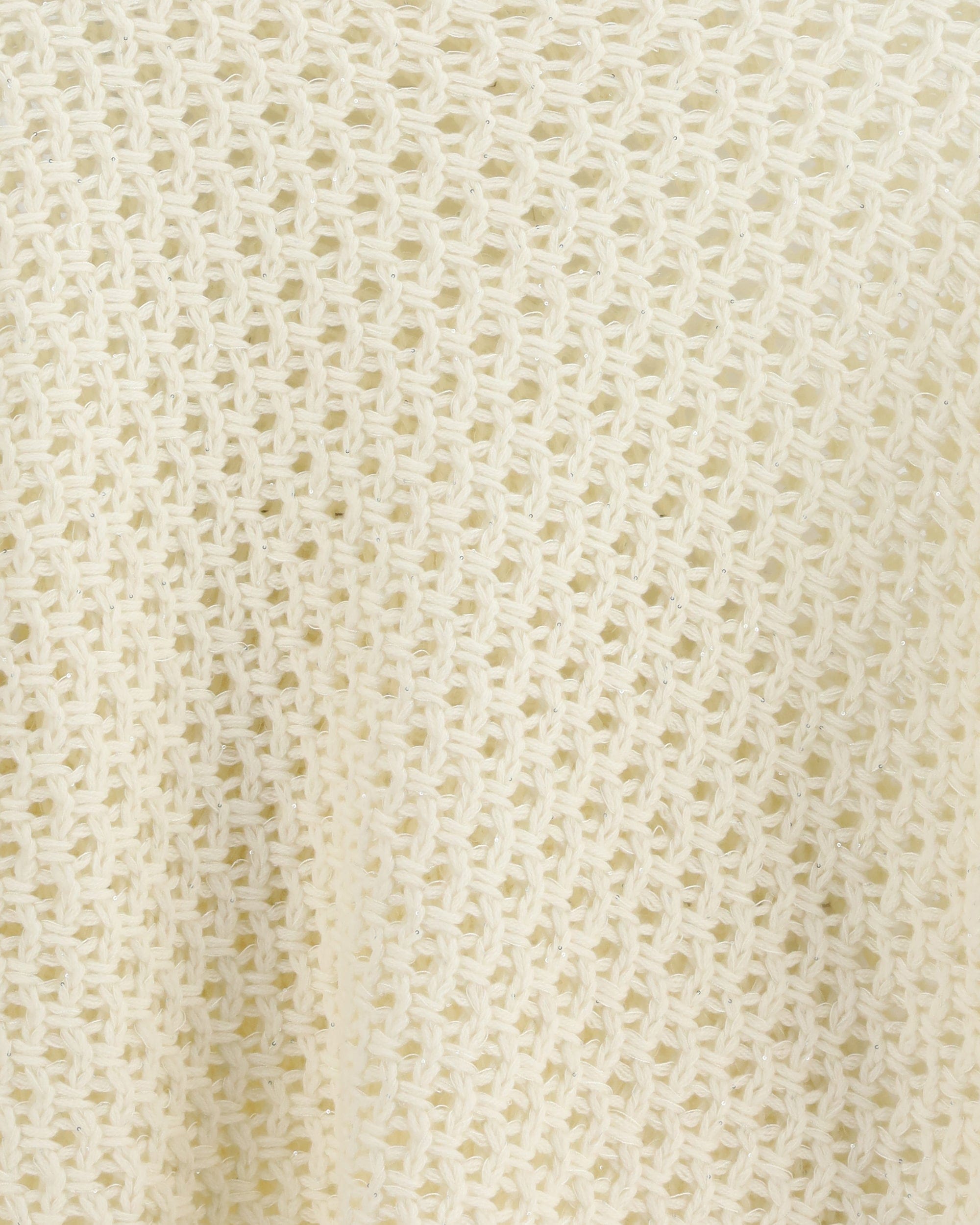Fabiana Filippi Platinum Yarn Jumper With Micro Sequins