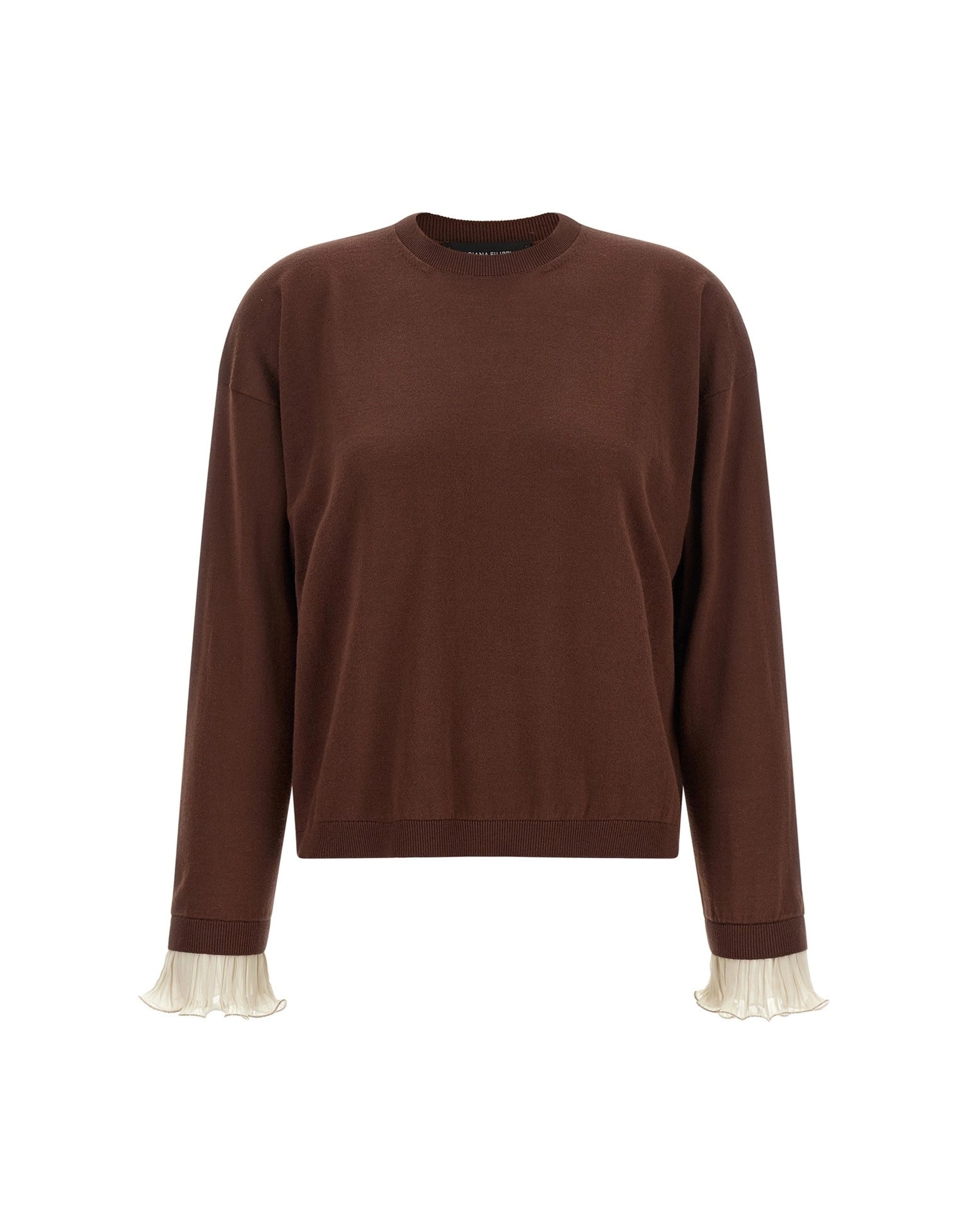 Fabiana Filippi Pleated Cuffs Sweater