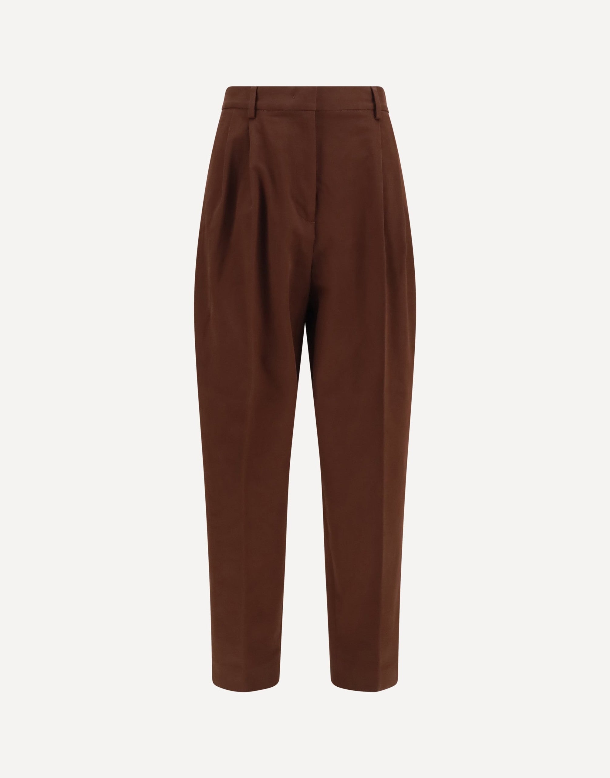 Fabiana Filippi broek van wolmix met elastische taille