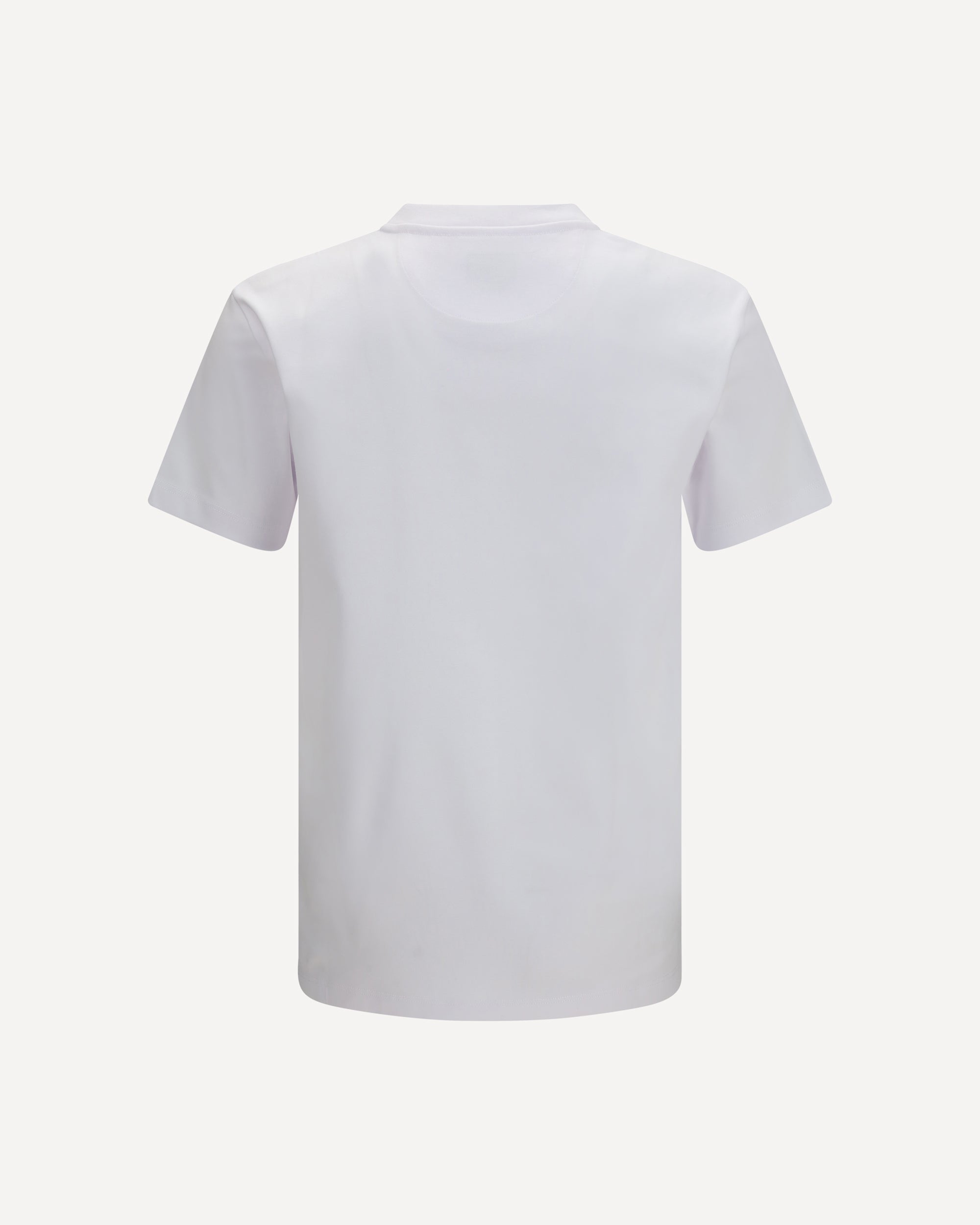 Fendi 100% Cotton Crew Neck T-Shirt
