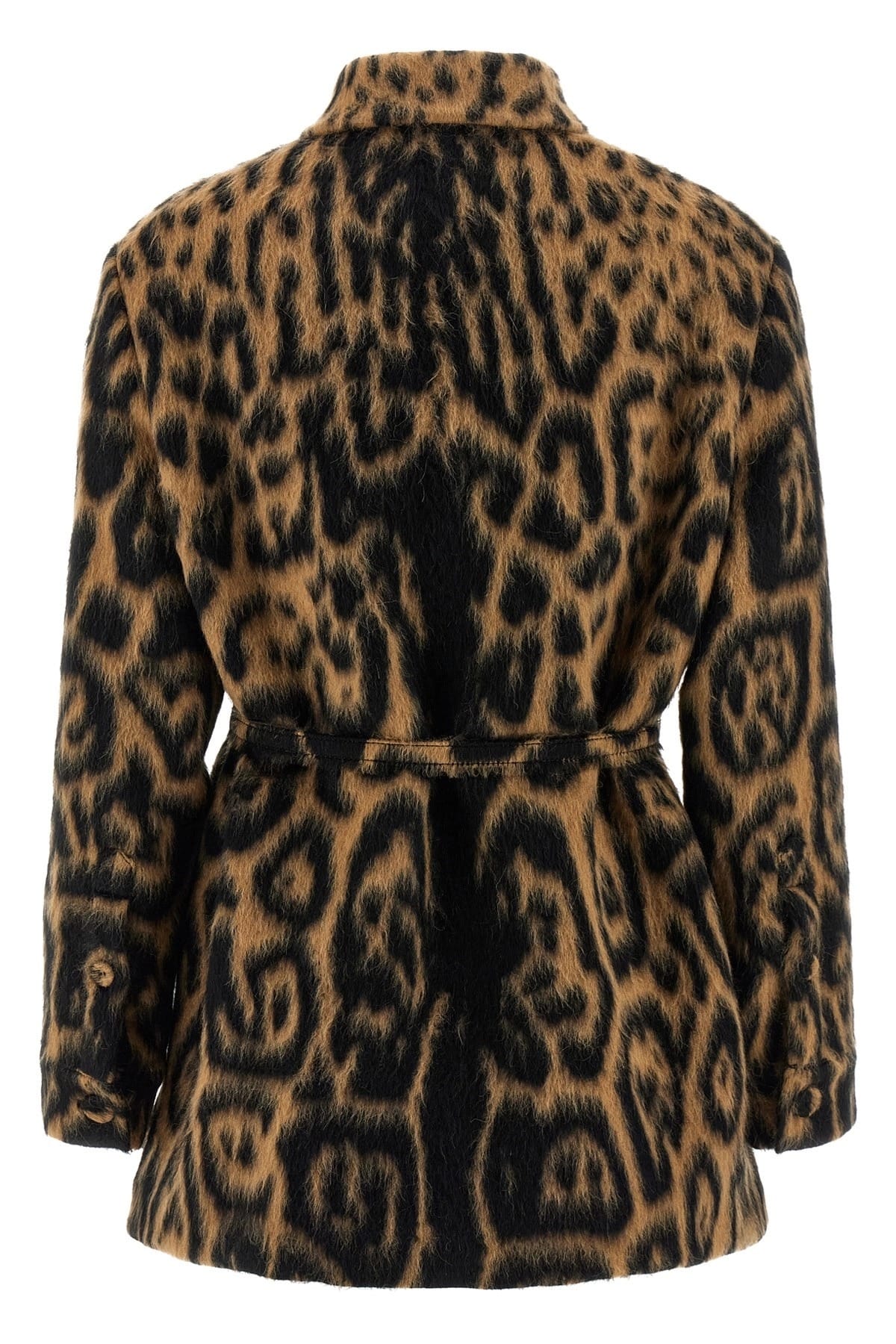 Fendi Fendi Animalier Wool Jacket