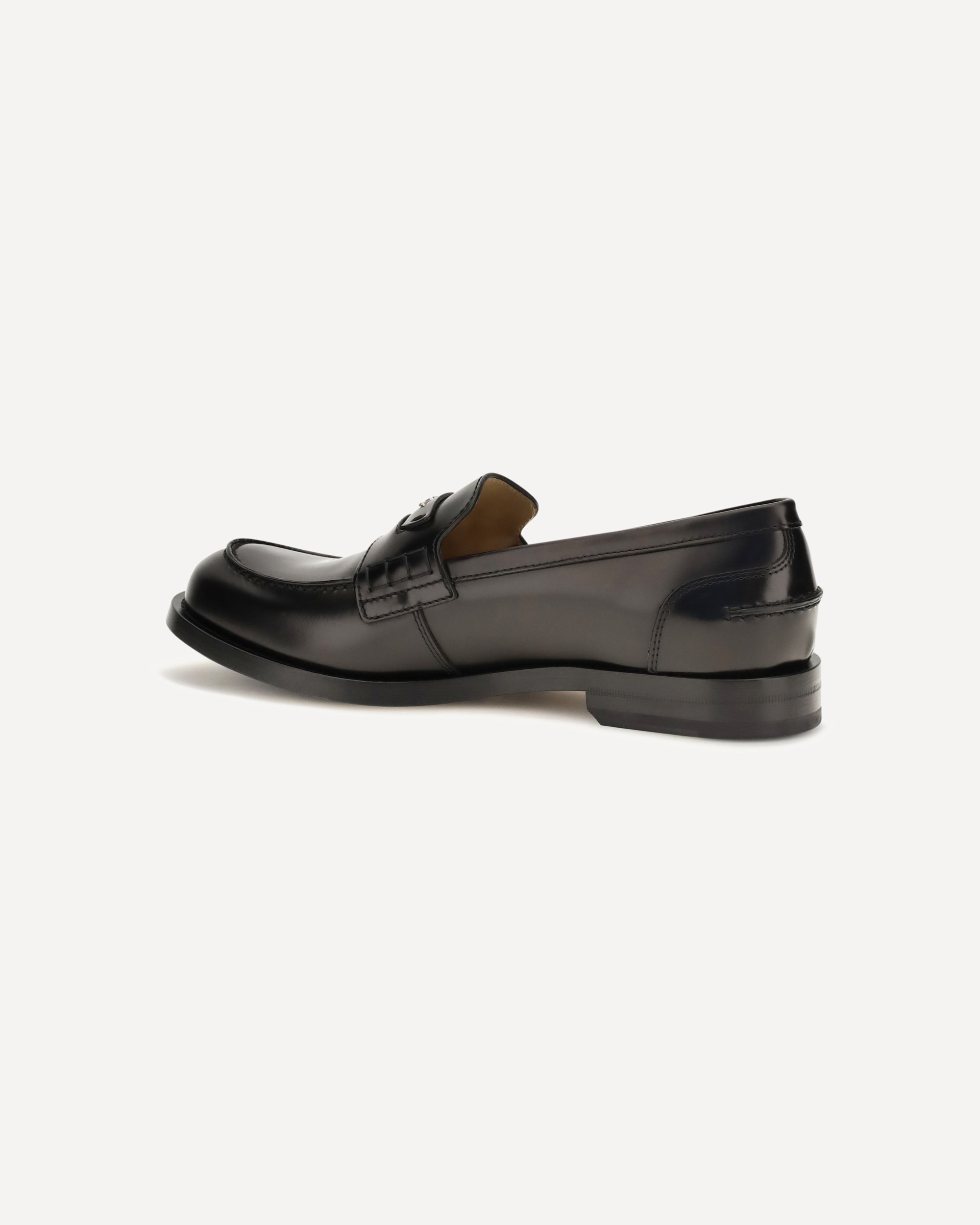 Fendi Ateneo Calfskin Loafers