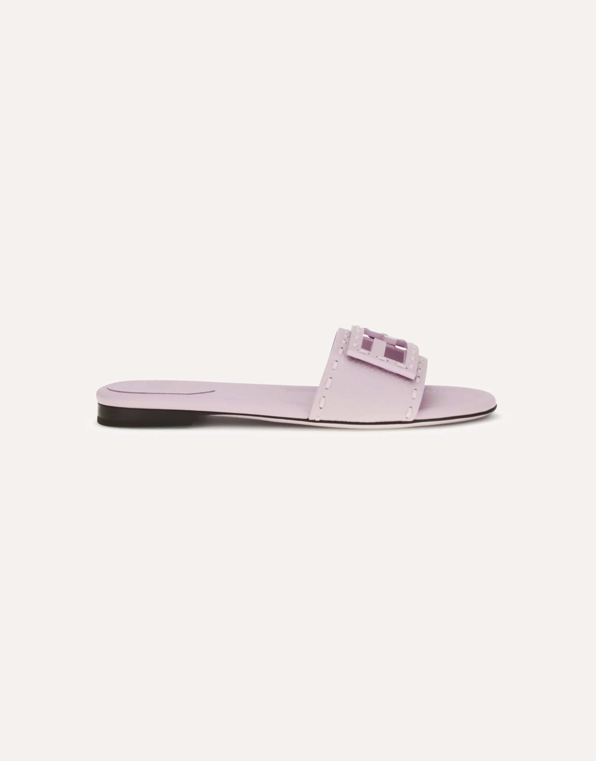 Fendi Baguette Cut-Out Ff Sandals