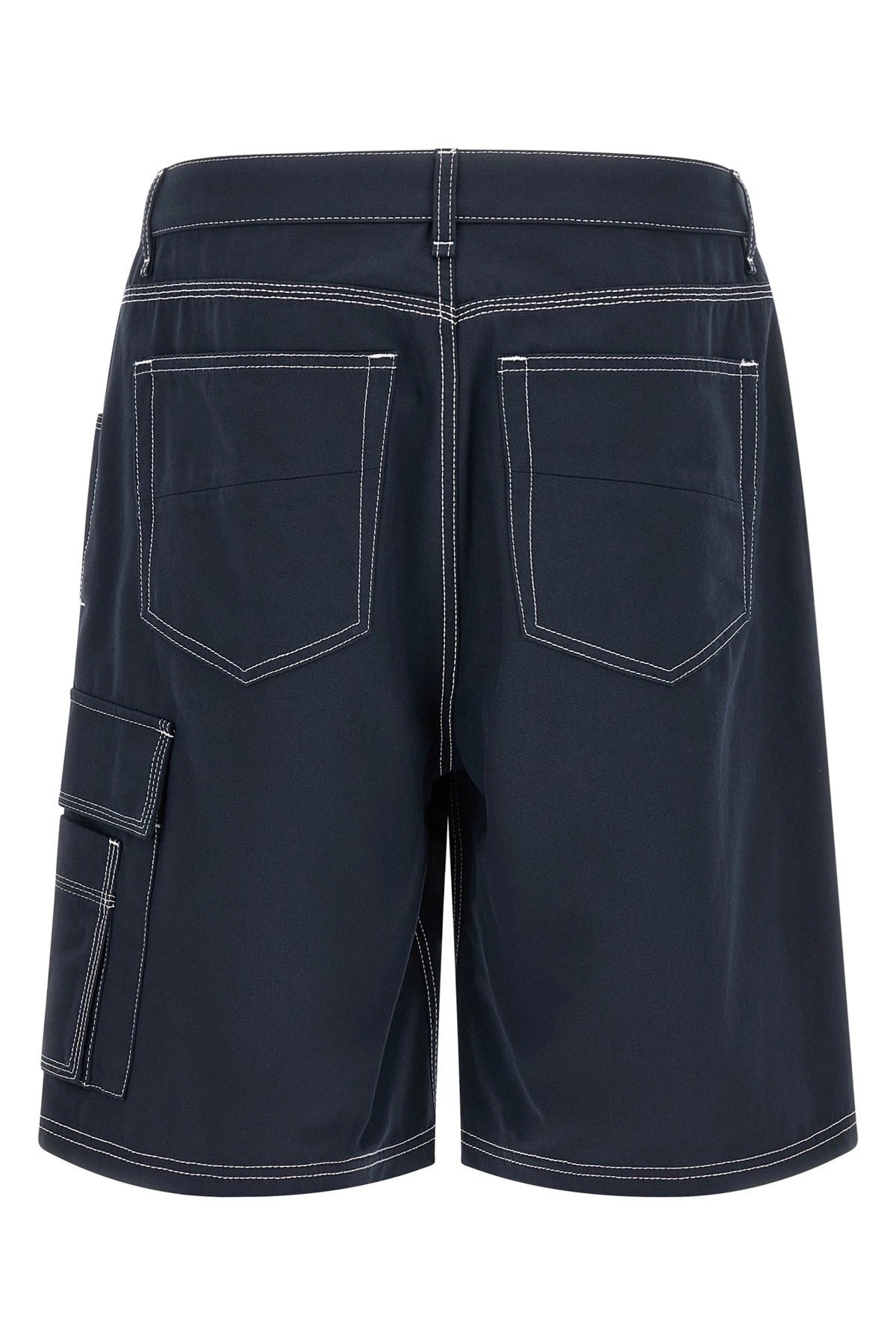 Fendi Cargo Canvas Bermuda Shorts
