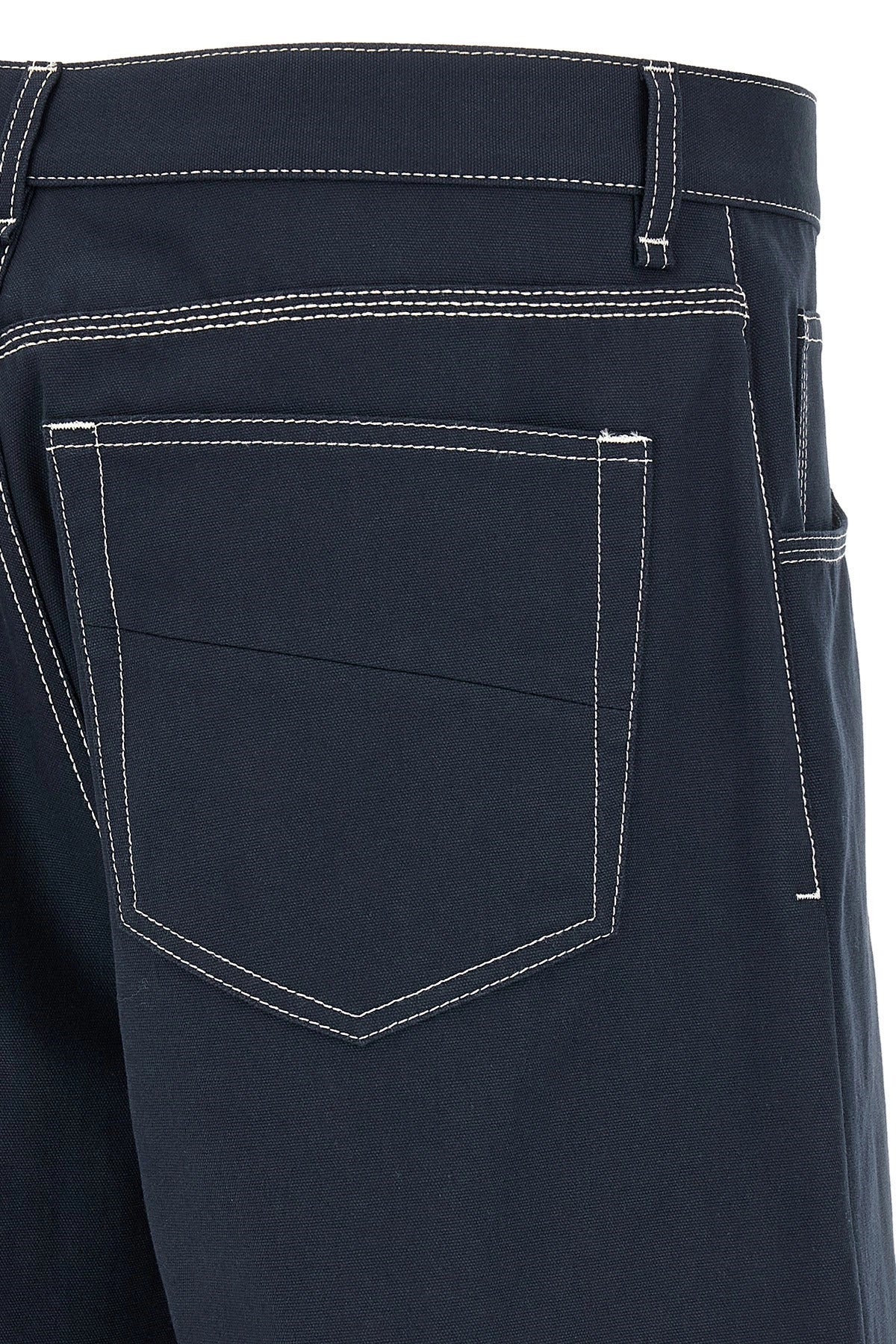 Fendi Cargo Canvas Bermuda Shorts